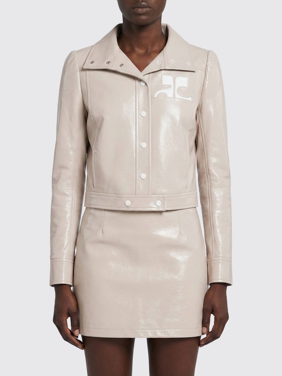 Courrèges Γυναικών Γκρί Jacket Woman Color