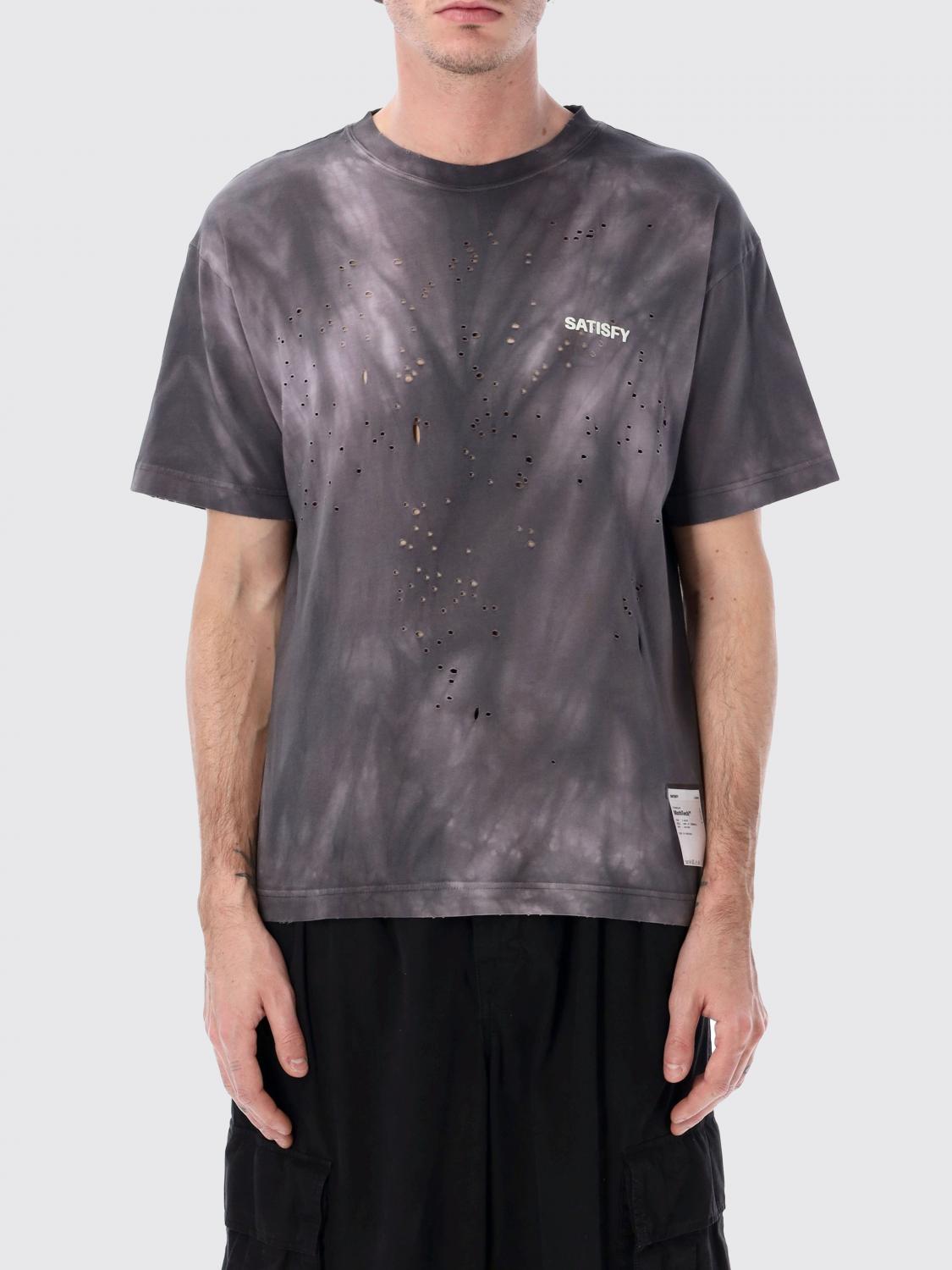 T-Shirt SATISFY Uomo colore Nero