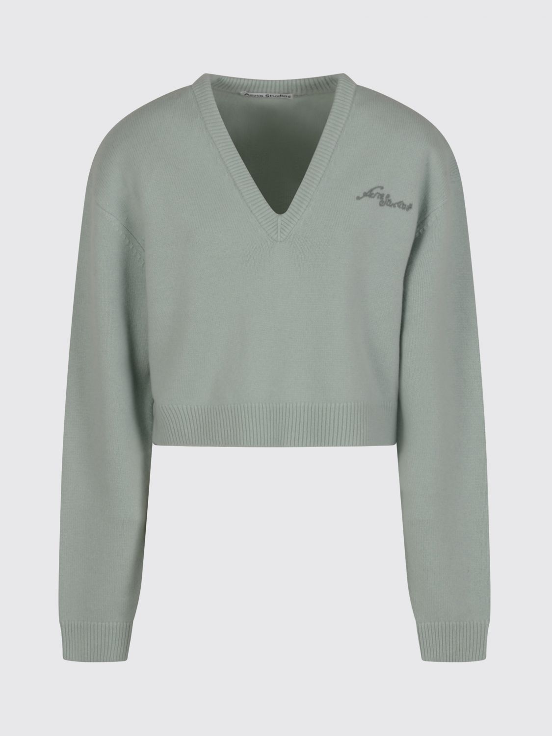 Acne Studios Sweater Woman Color Mint In Green