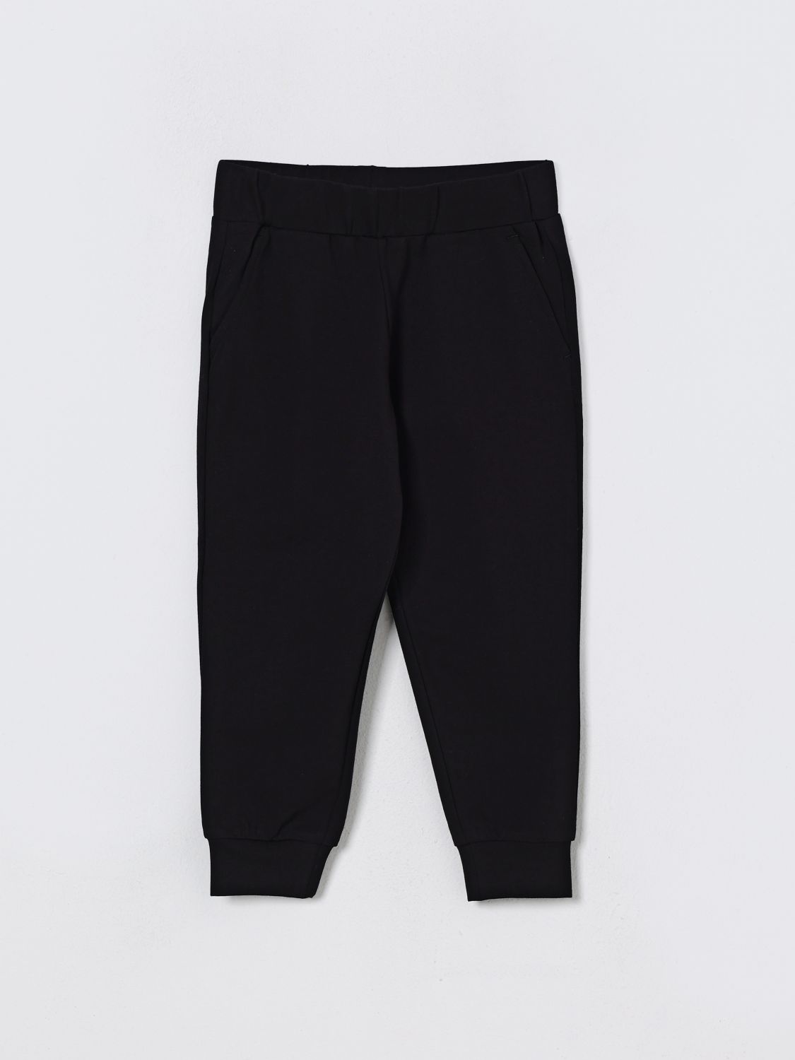 Ea7 Pants Kids Color Black