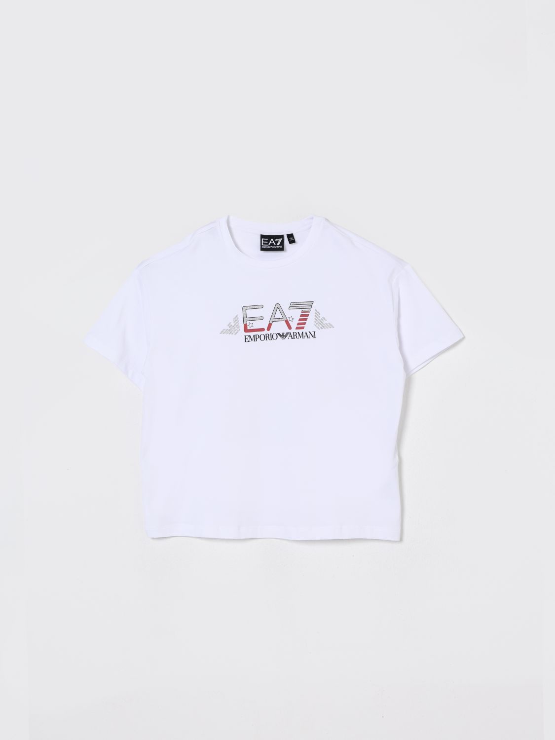 Ea7 T-shirt  Kids Color White In White