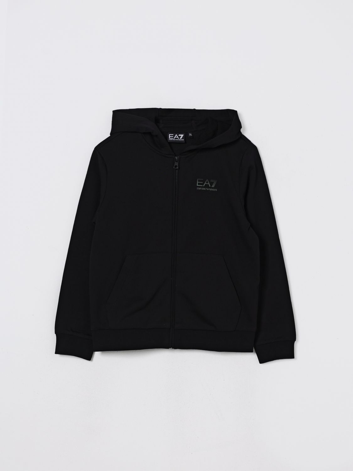 Ea7 Sweater  Kids Color Black In Black