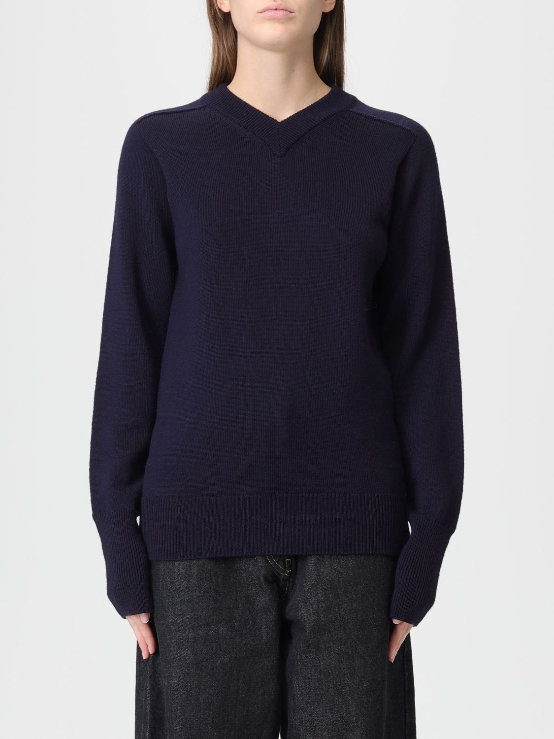 Studio Nicholson Sweater  Woman Color Navy In Blue
