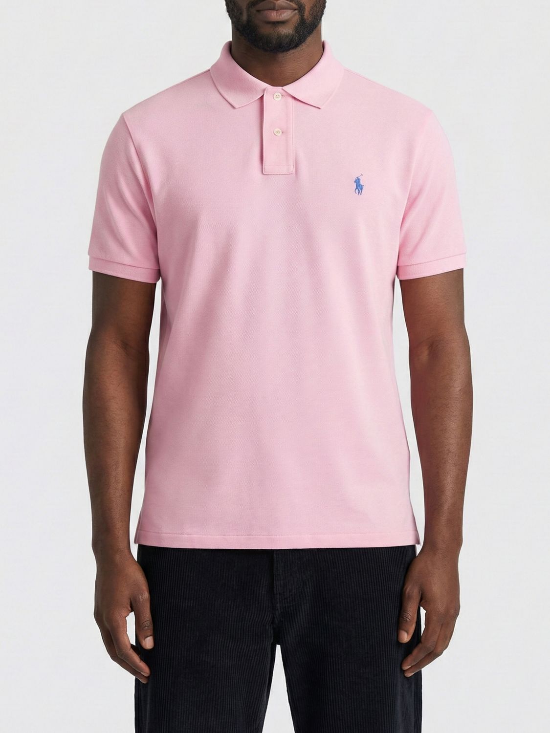 Polo Ralph Lauren Polo Shirt Men color Pink