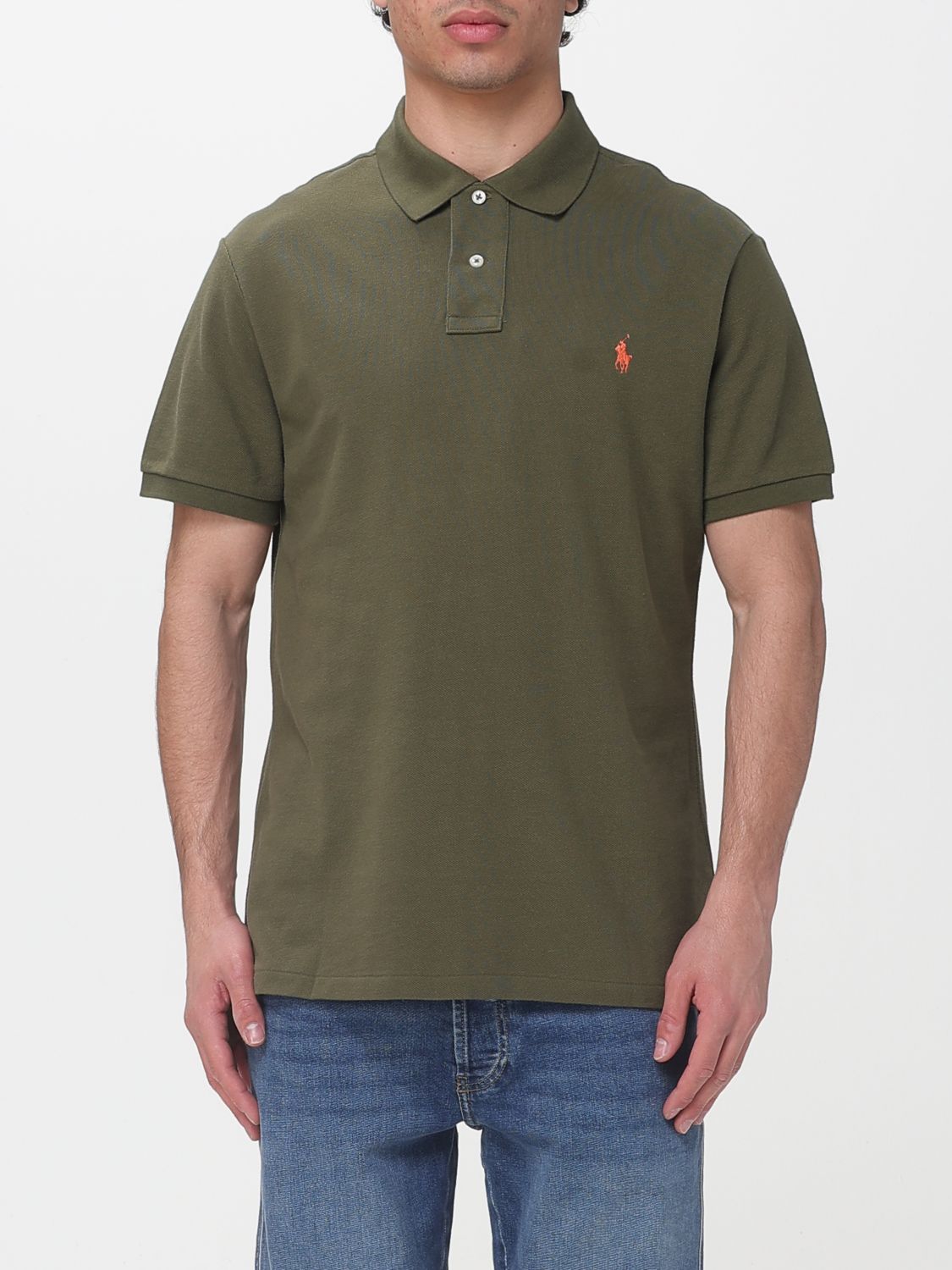 Polo Ralph Lauren Polo Shirt Men color Olive