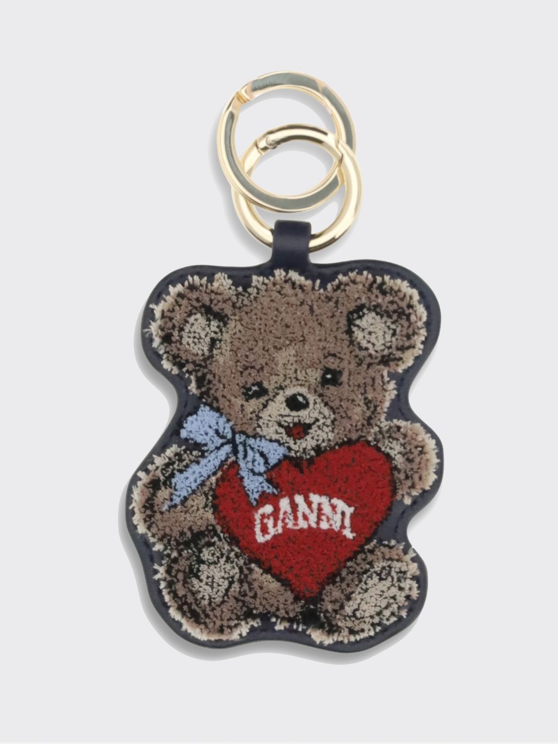GANNI Key Chain Woman color Orange　GANNI キーホルダー 女性カラー オレンジ GANNI
