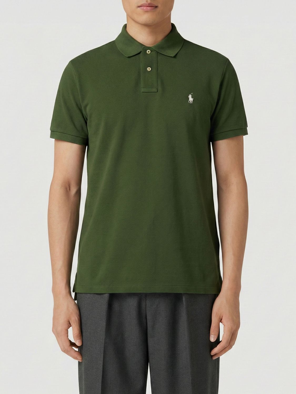 Polo Ralph Lauren Polo Shirt Men  In Green