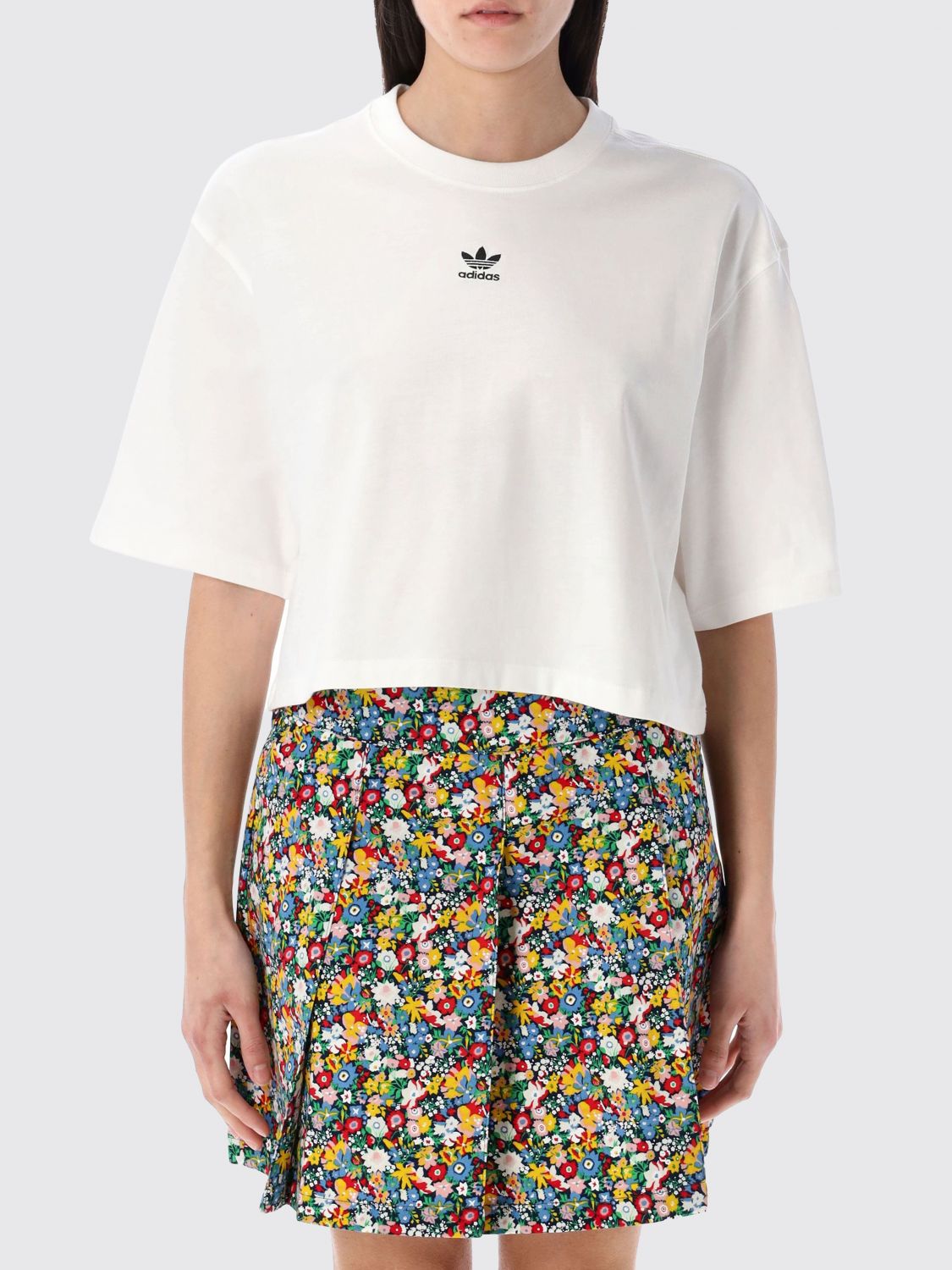 Adidas Originals T-shirt  Woman Color White