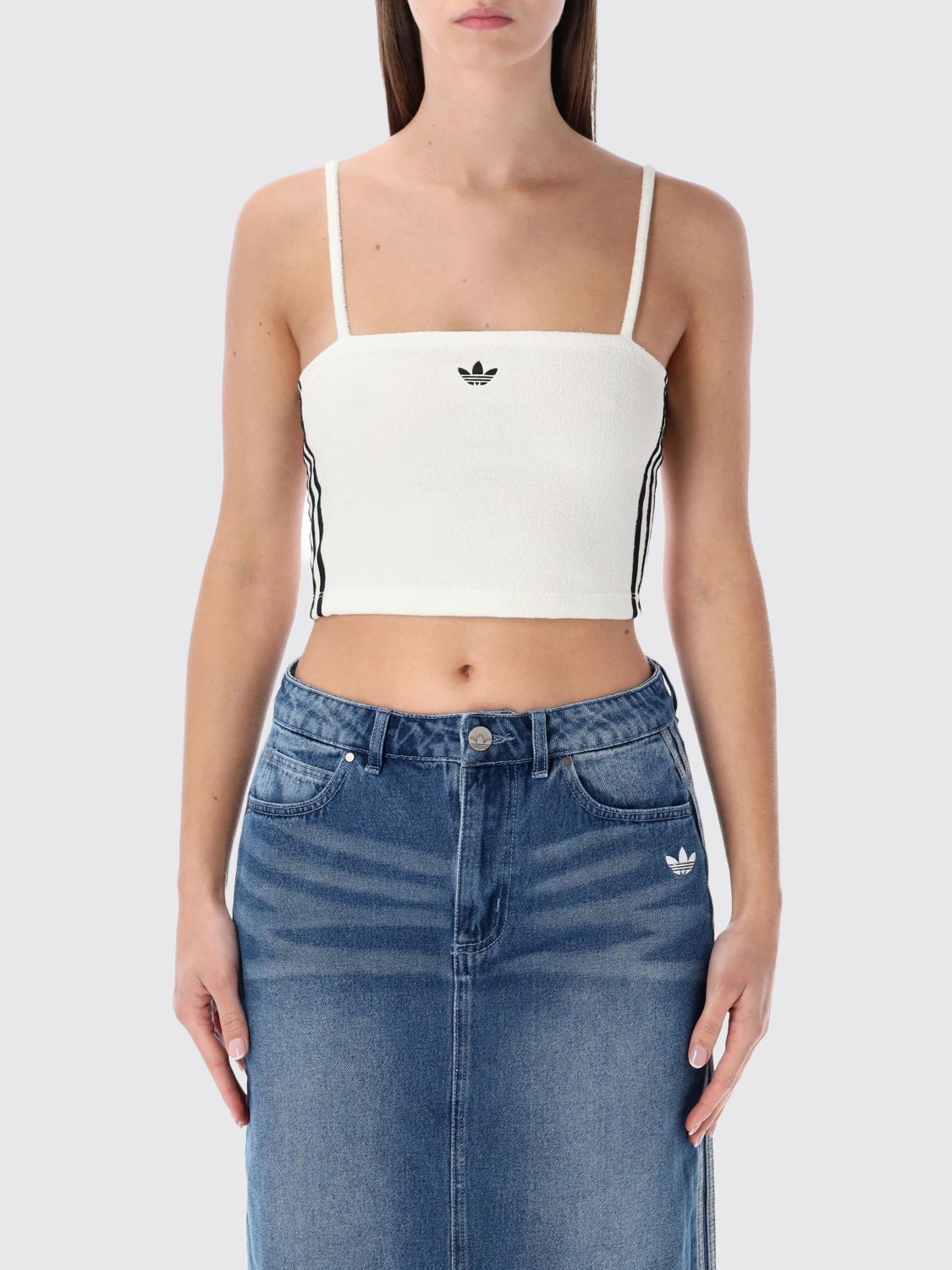 Top ADIDAS ORIGINALS Donna colore Bianco