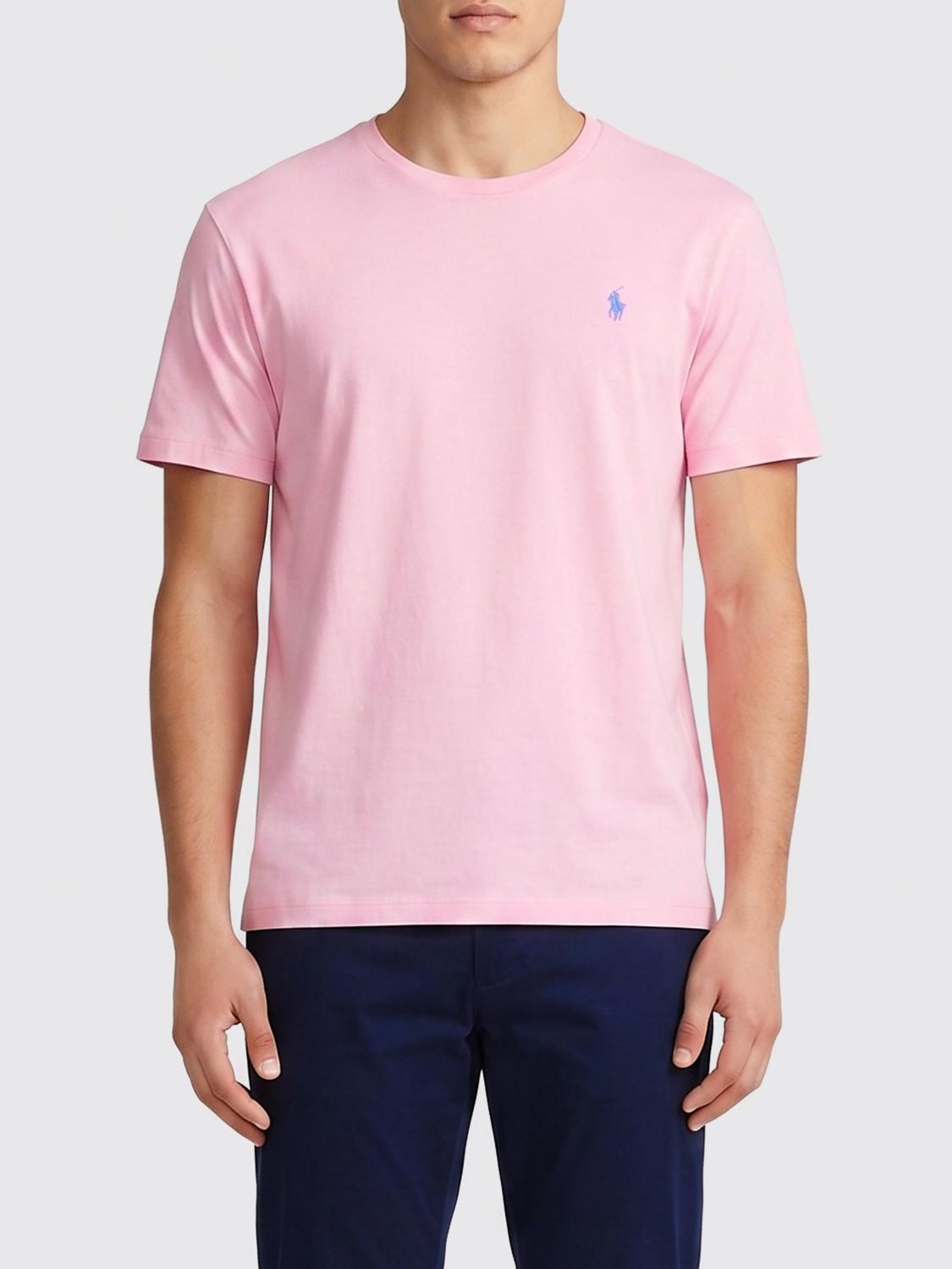 POLO RALPH LAUREN T-shirt in cotone con logo Pony