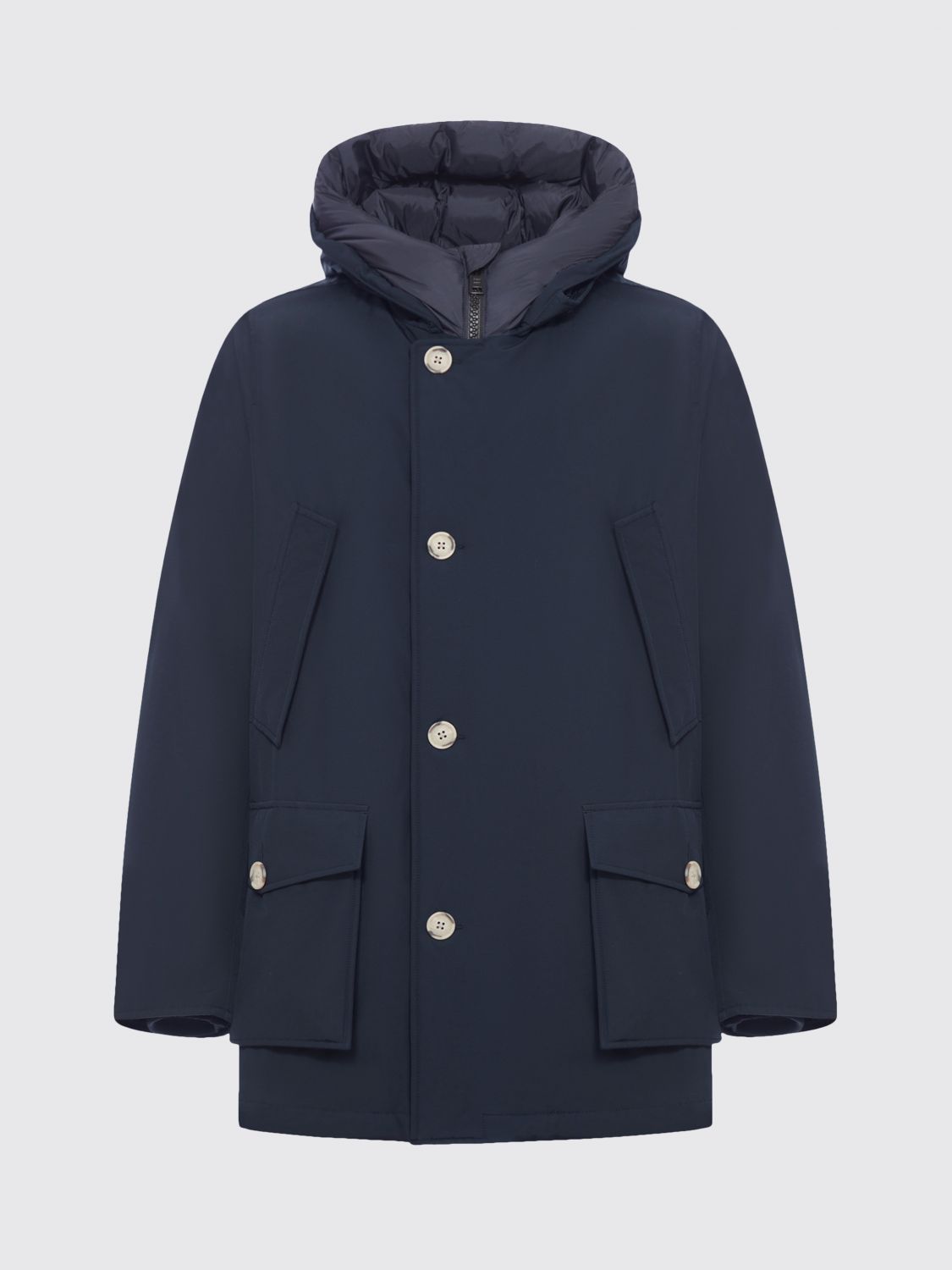 Woolrich Coat Men Color Blue