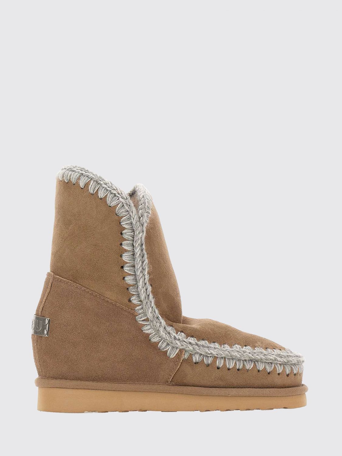 Mou Boots Woman Color Beige In Brown