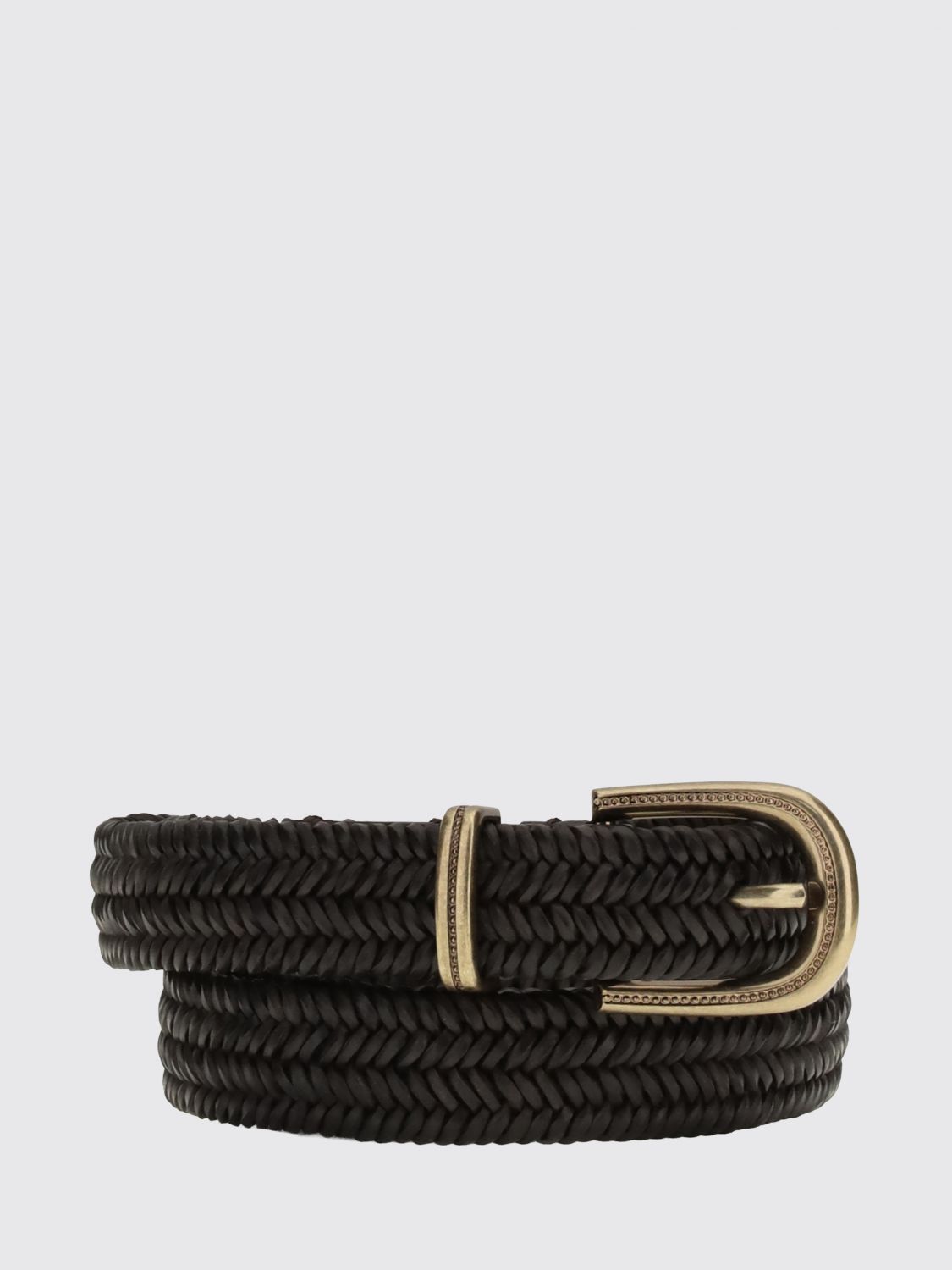 BRUNELLO CUCINELLI BRUNELLO CUCINELLI Belt Woman color Dark　BRUNELLO CUCINELLI ベルト ウーマン カラー ダーク