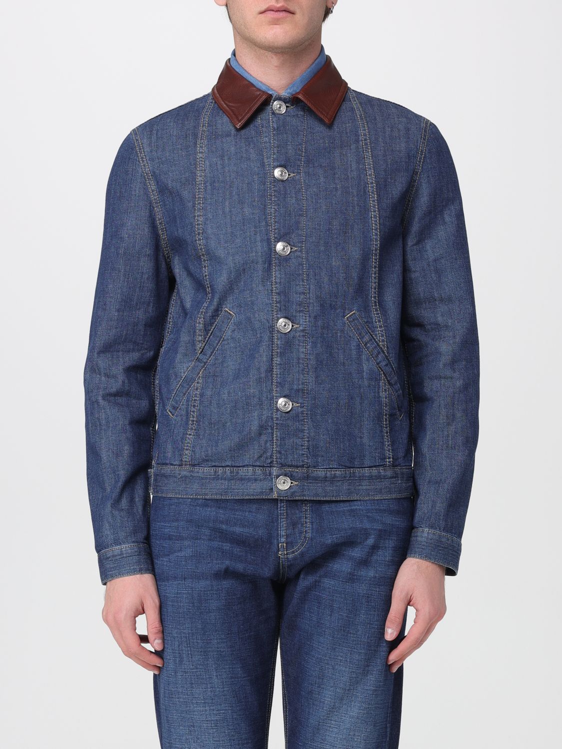 BRUNELLO CUCINELLI Jacke Herren Farbe Blau