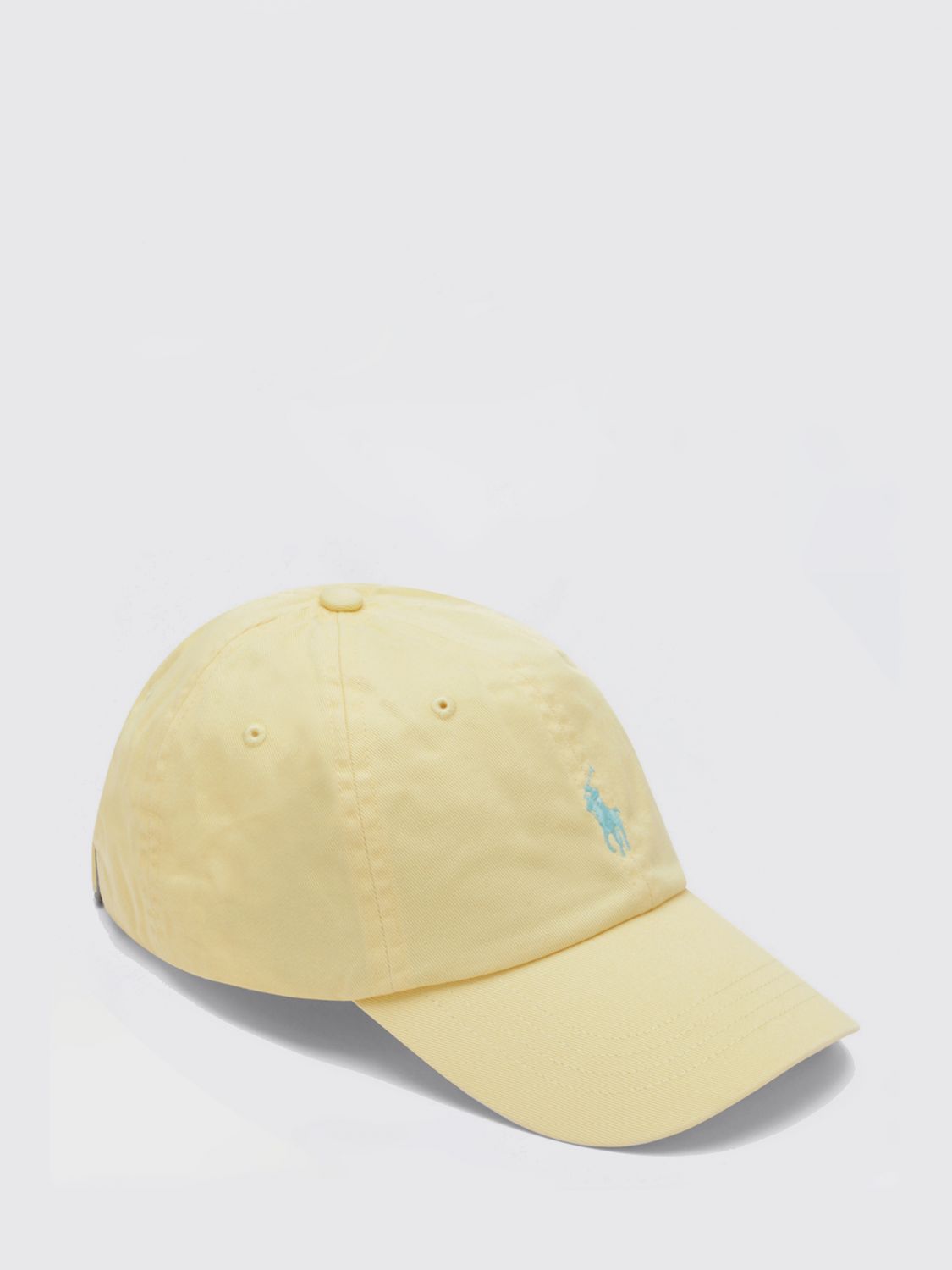 POLO RALPH LAUREN Cappello in cotone con logo ricamato