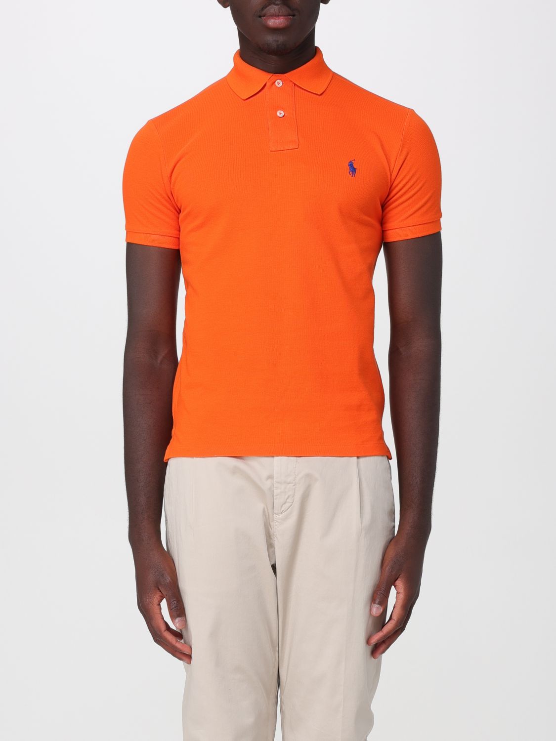POLO RALPH LAUREN Polo in cotone basic con logo Pony