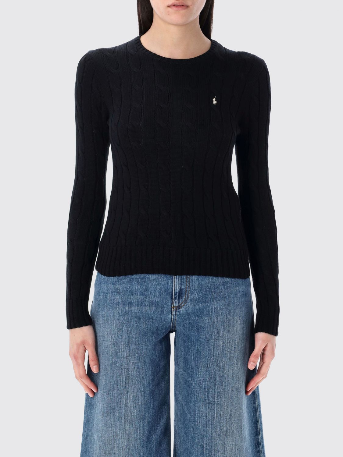 Polo Ralph Lauren Sweater Woman Color Black