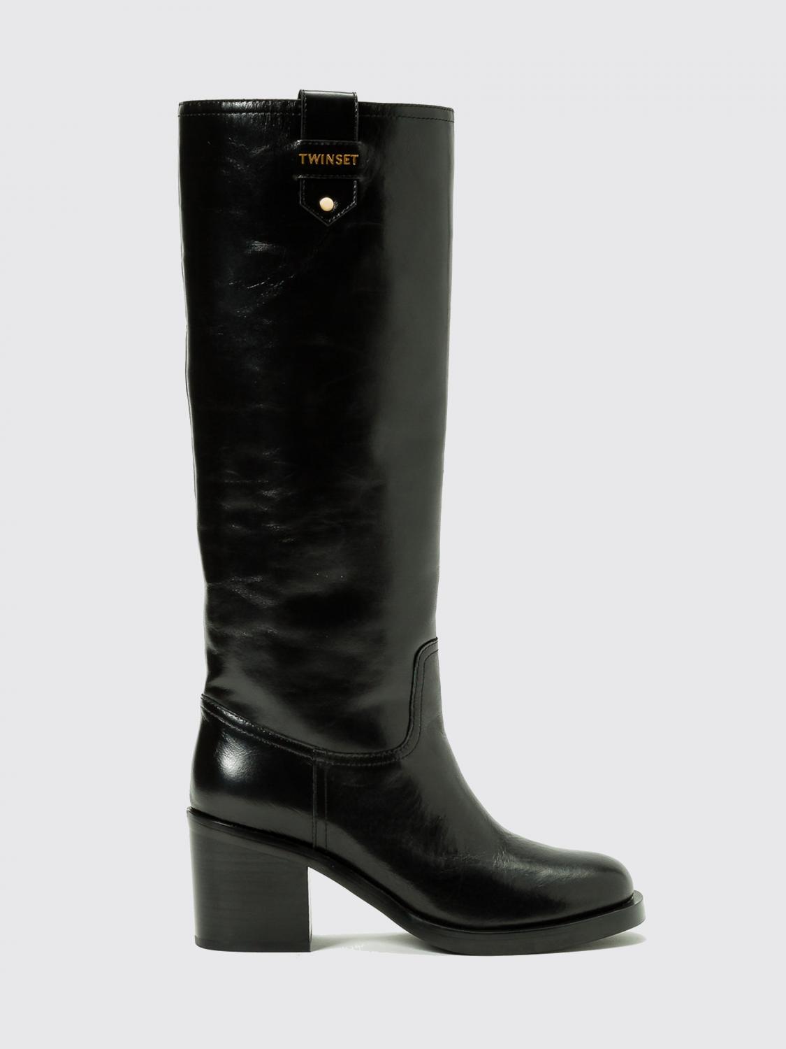 Twinset Boots  Woman Color Black In Black