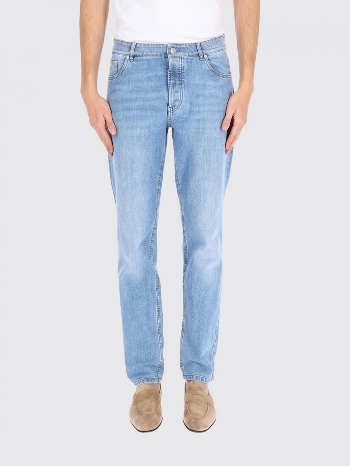 BRUNELLO CUCINELLI Jeans Herren Farbe Blau