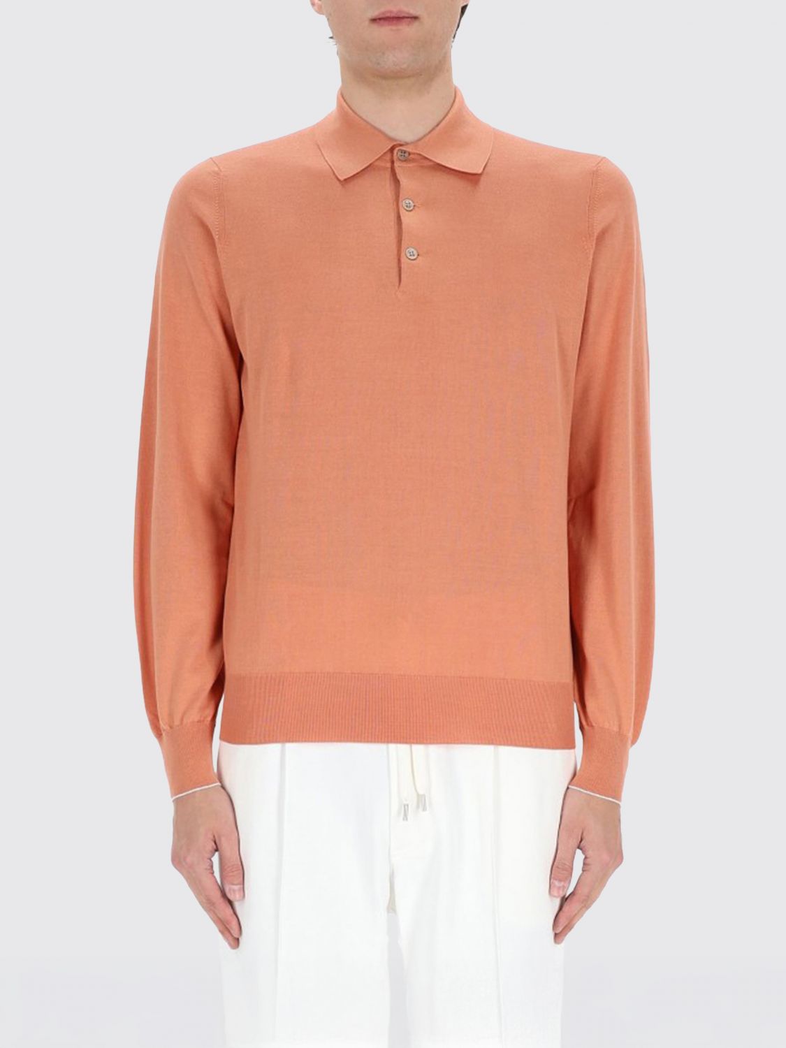 BRUNELLO CUCINELLI Polo Herren Farbe Orange