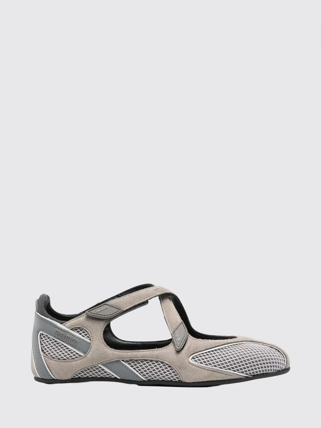 THE ATTICO Ballerinas Damen Farbe Grau