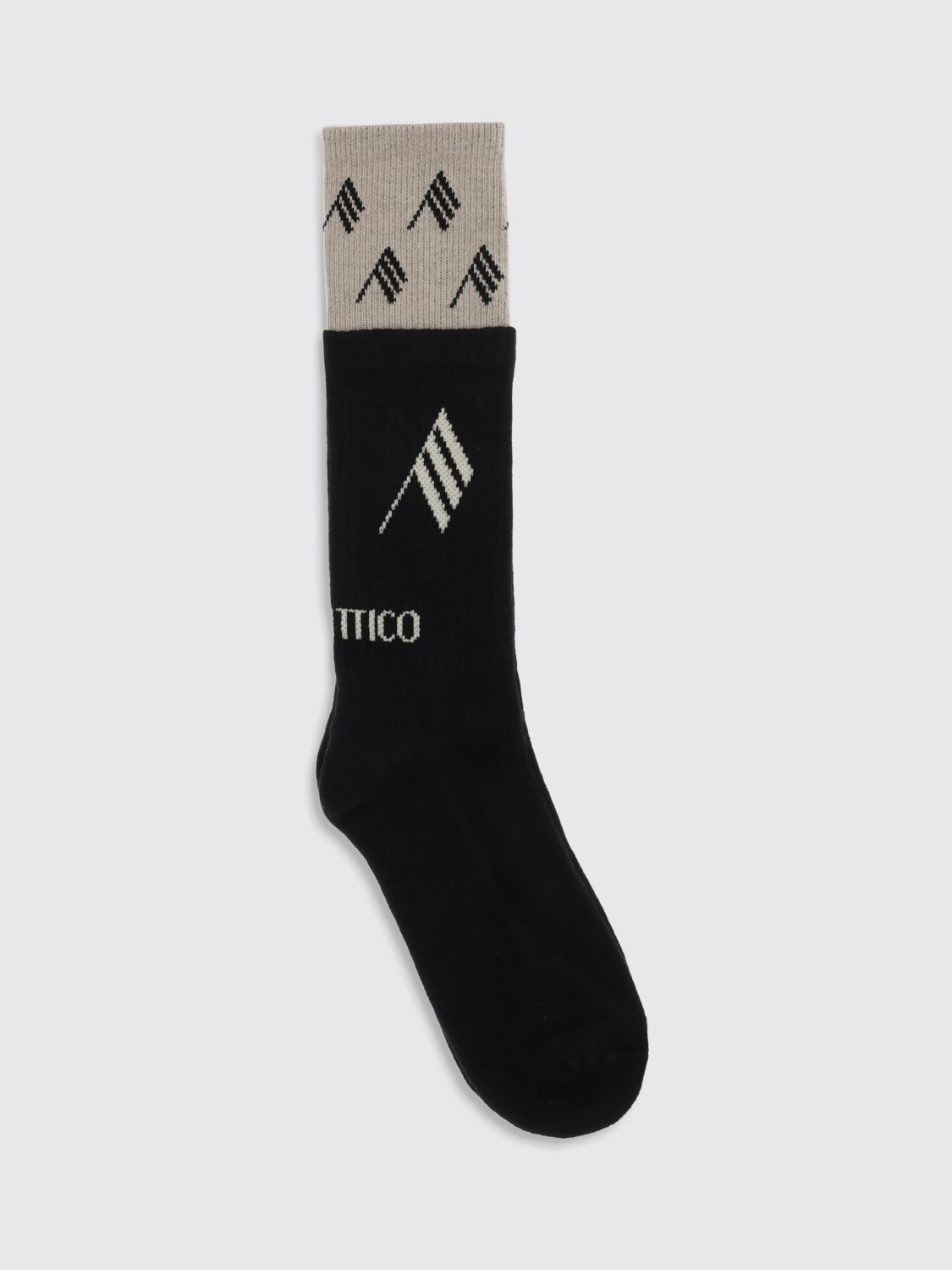 THE ATTICO Socks Woman color Black　THE ATTICO ソックス ウーマンカラー ブラック THE
