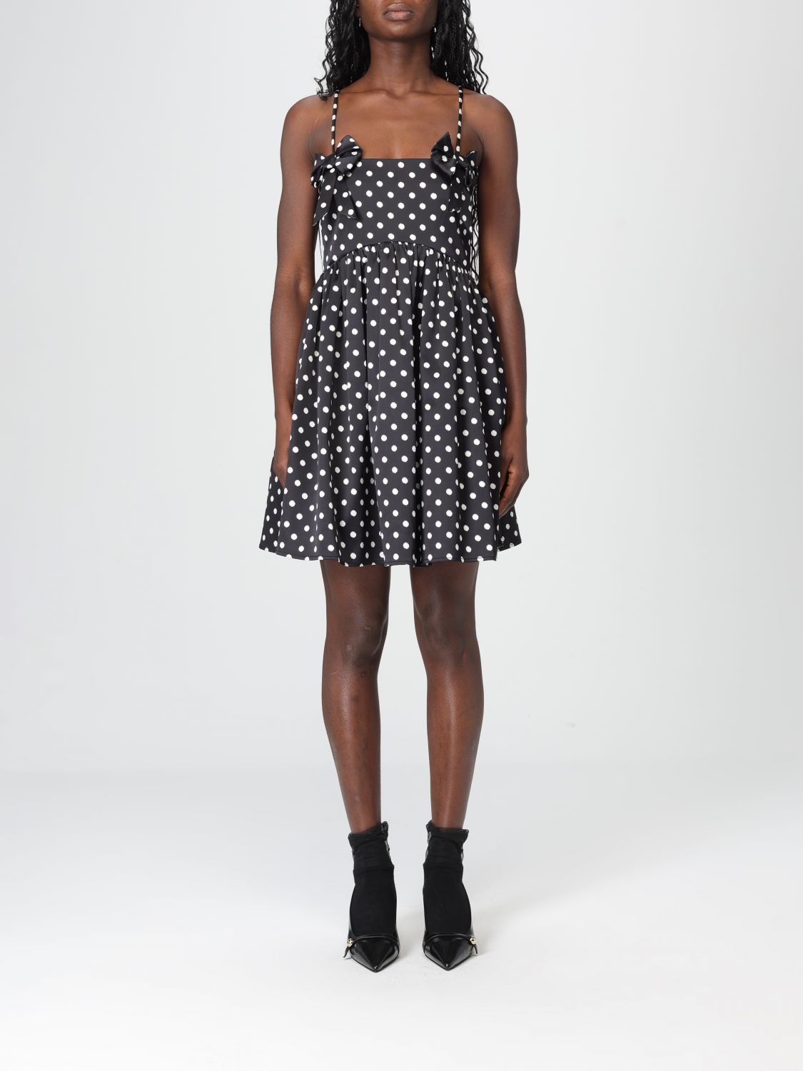 GANNI Kleid Damen Farbe Schwarz