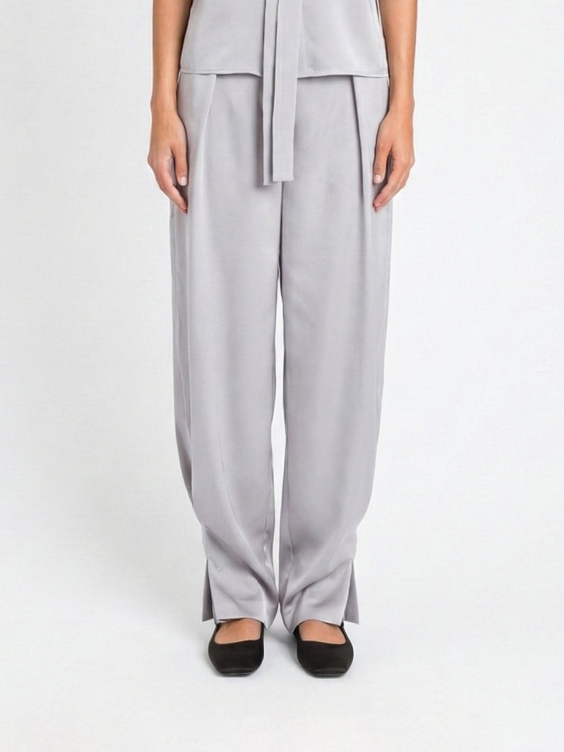 Twinset Actitude Pants  Woman Color Grey In Gray