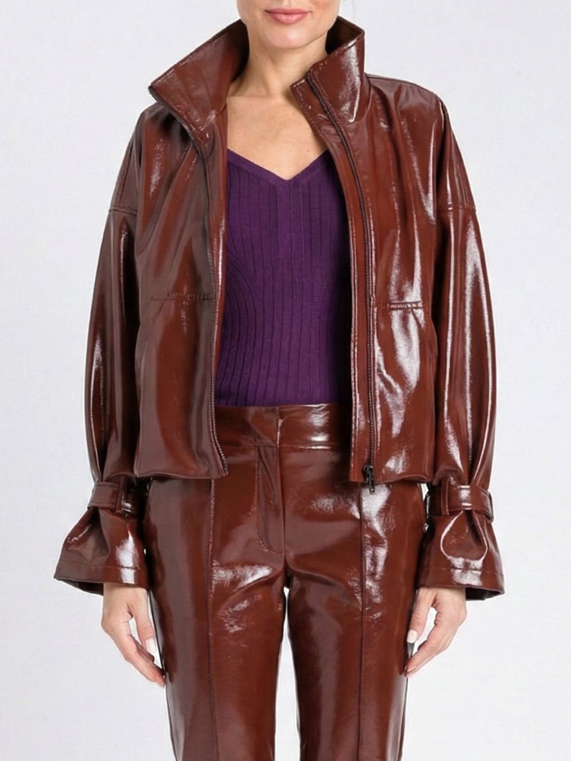 Twinset Actitude Jacket Woman Color Brown