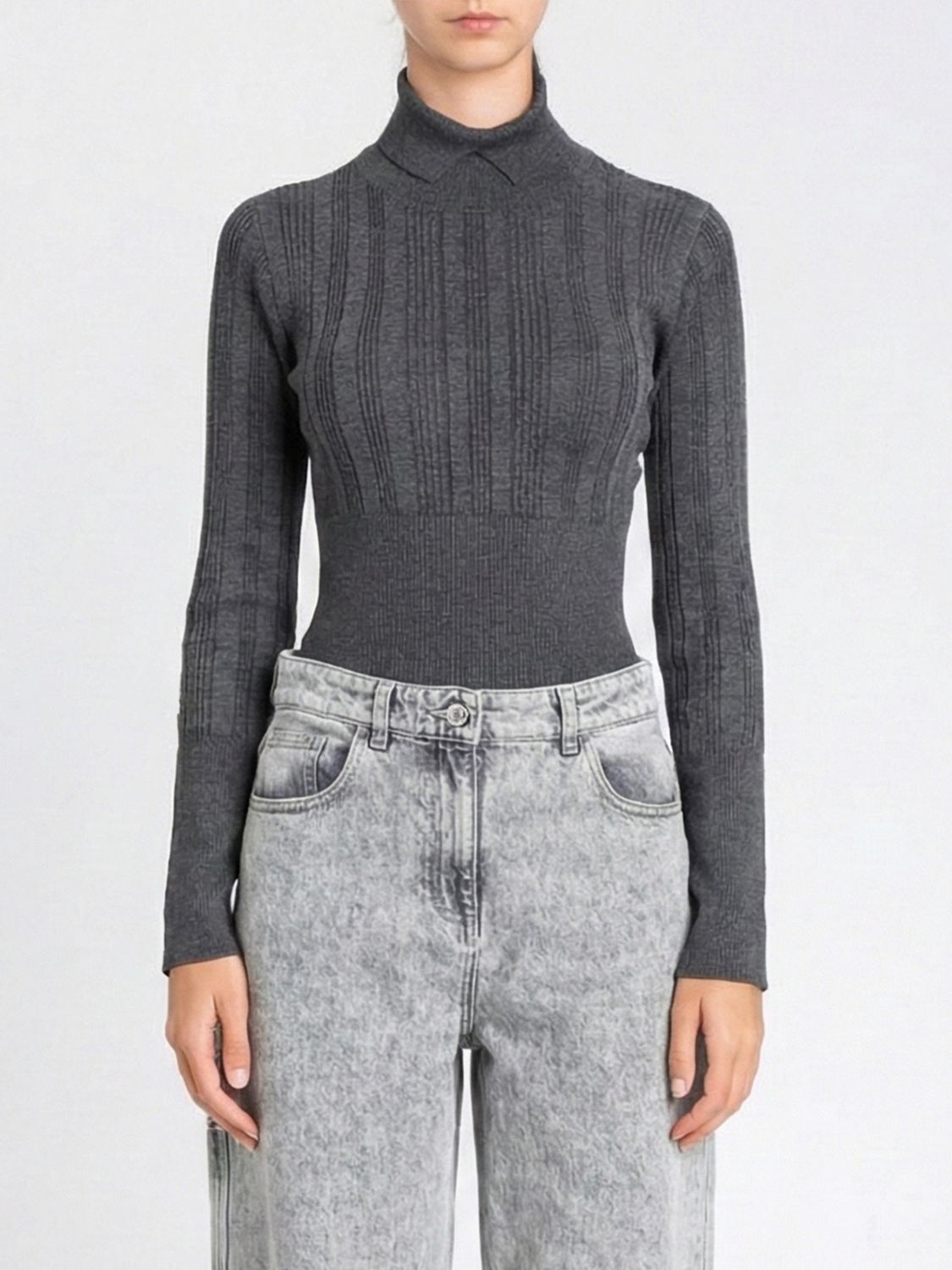 Twinset Actitude Sweater  Woman Color Charcoal In Gray