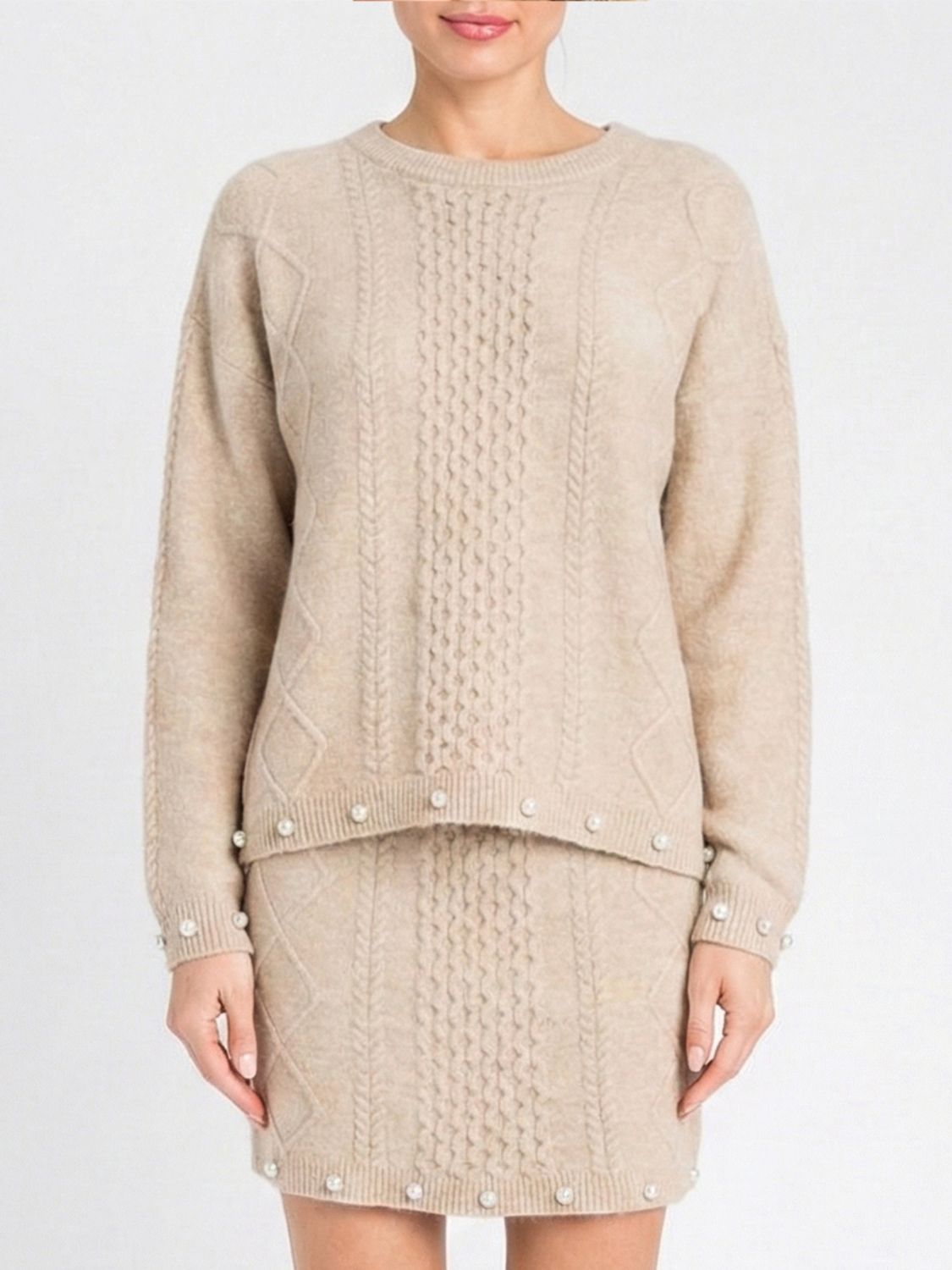 Twinset Actitude Sweater Woman Color Orchid In Brown