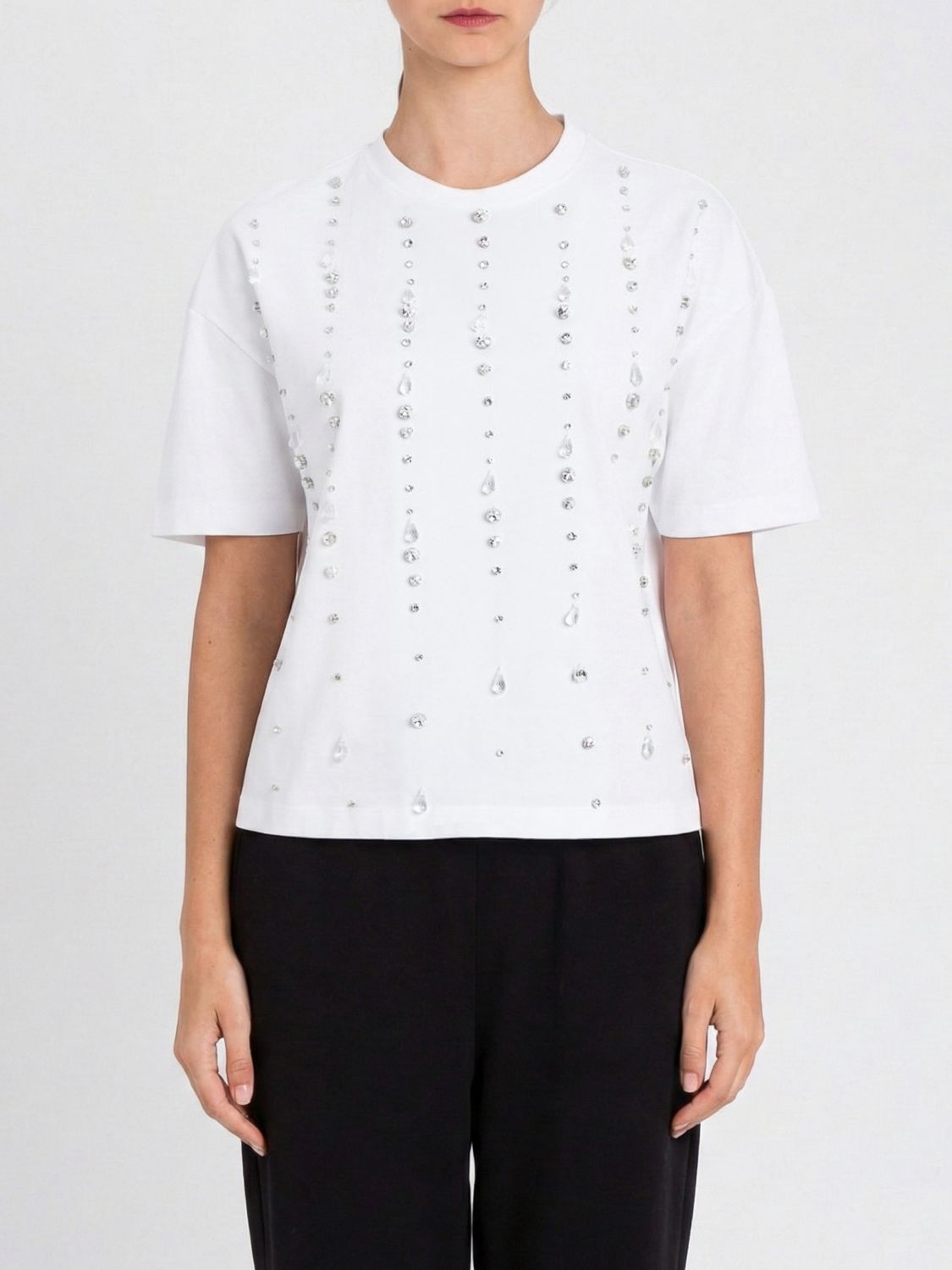 Twinset Actitude T-shirt  Woman Color White In White