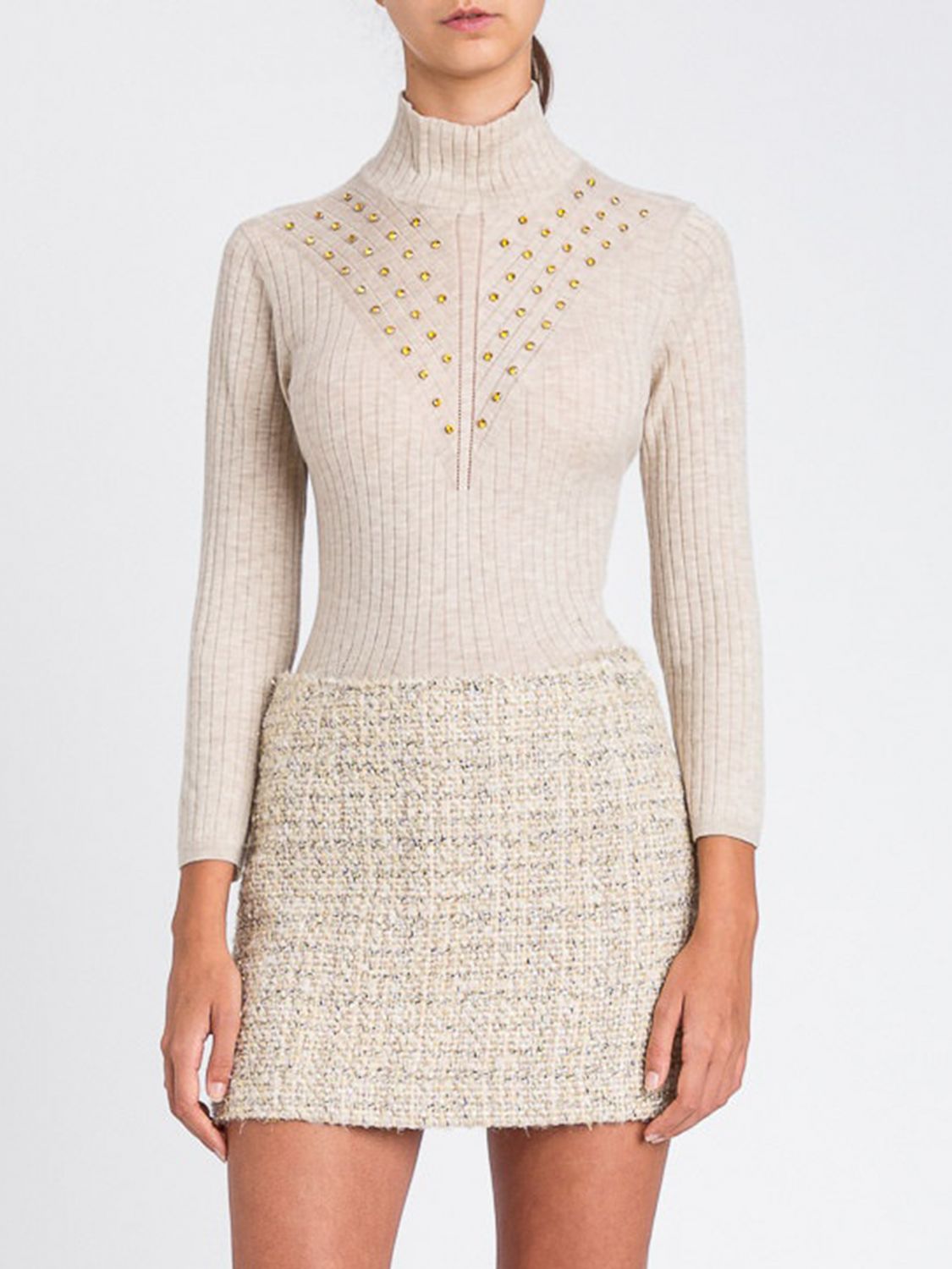 Twinset Actitude Sweater  Woman Color Beige In Neutral