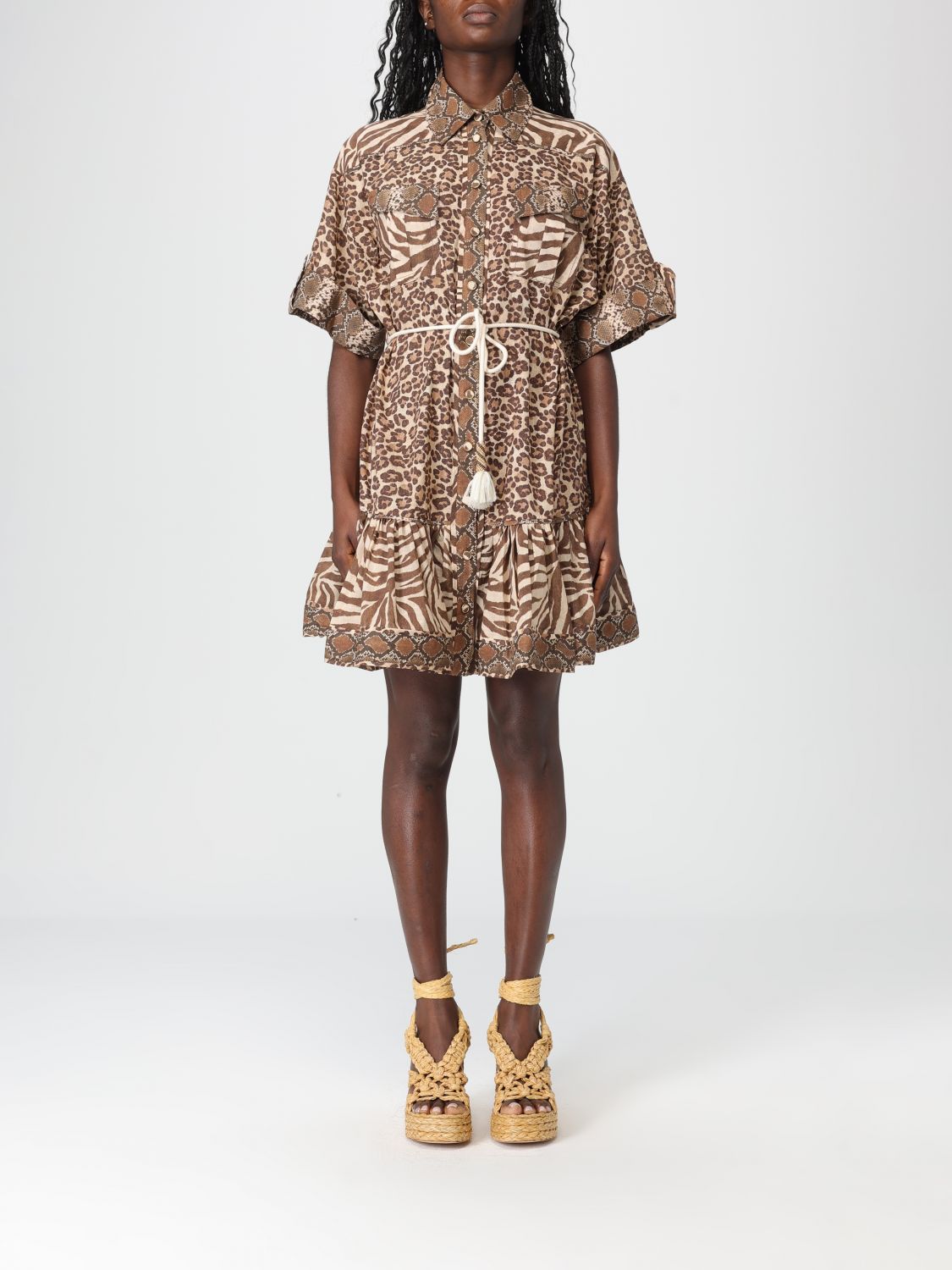 Dress ZIMMERMANN Woman color Multicolor