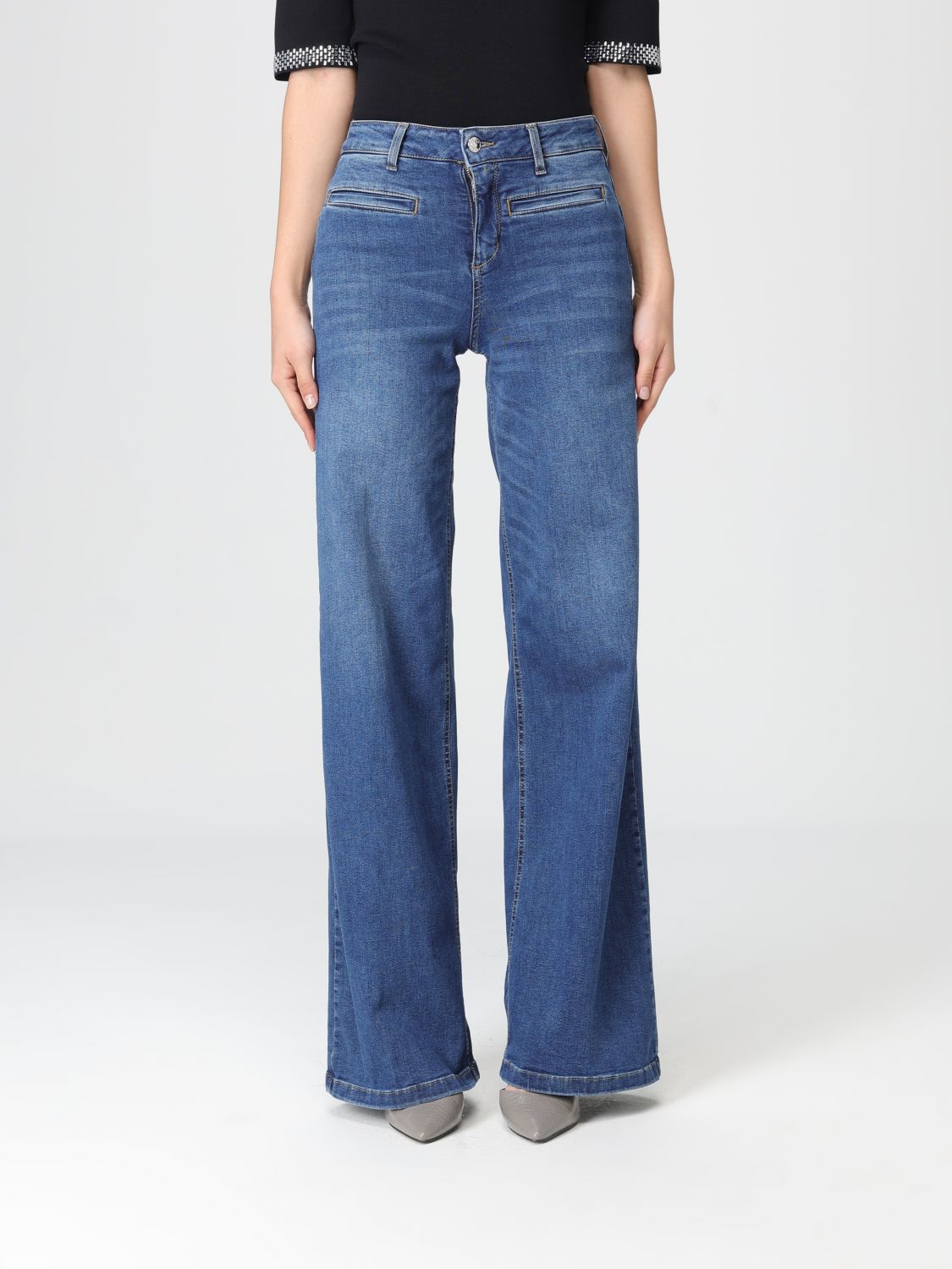 LIU JO Jeans Damen Farbe Blau