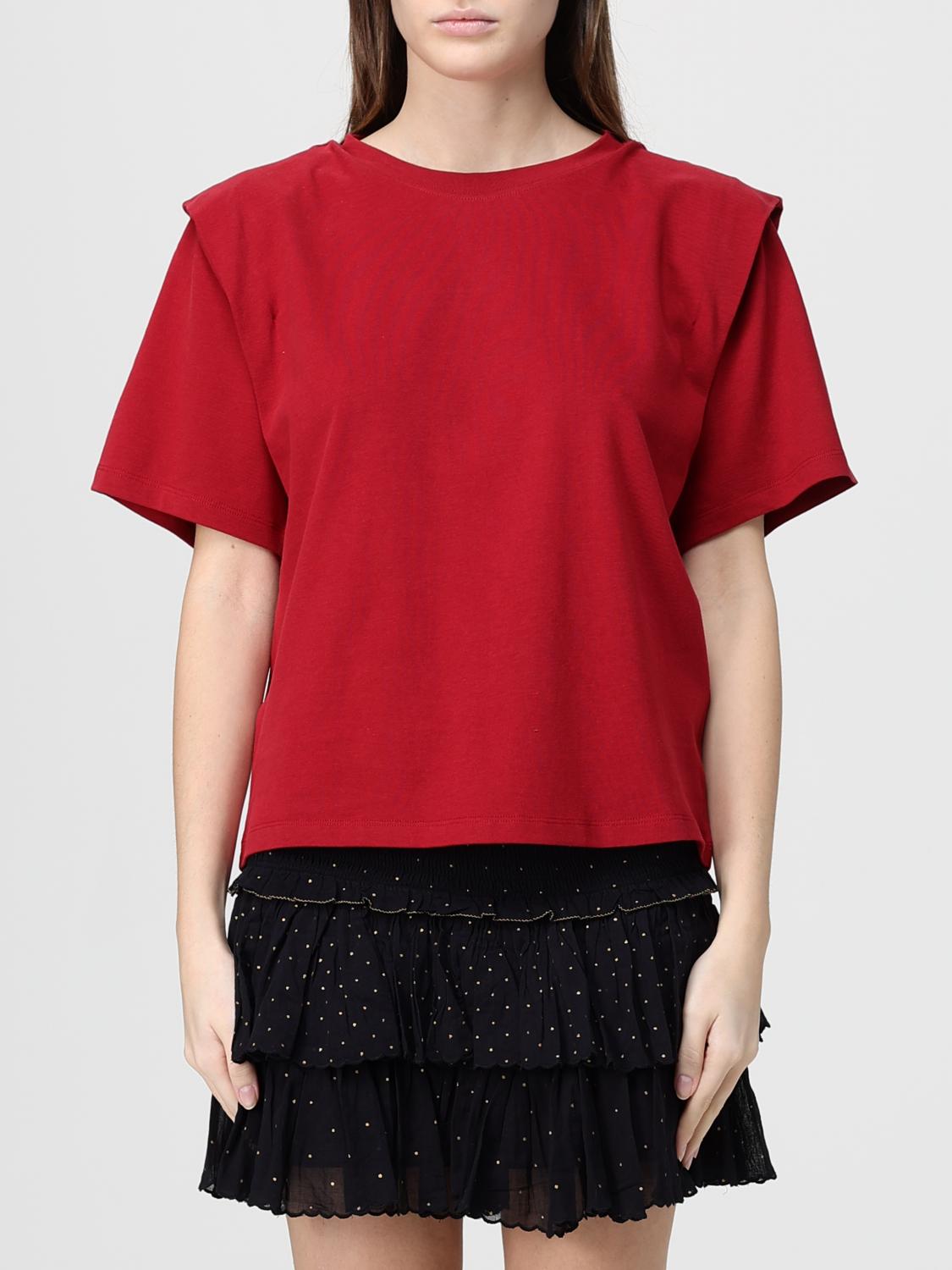 ISABEL MARANT T-Shirt Woman color Red　ISABEL MARANT Tシャツ レディース カラー レッド ISABEL