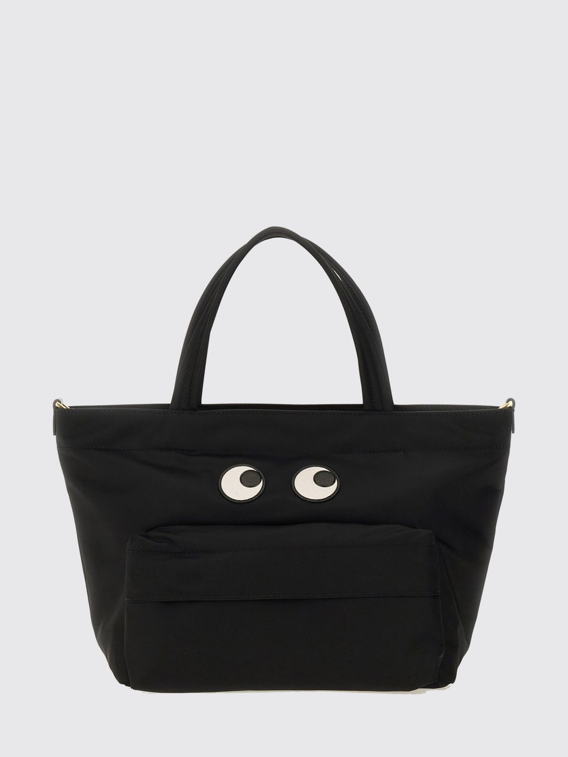 ANYA HINDMARCH Handbag Woman color Black　ANYA HINDMARCH ハンドバッグ レディース カラー ブラック ANYA