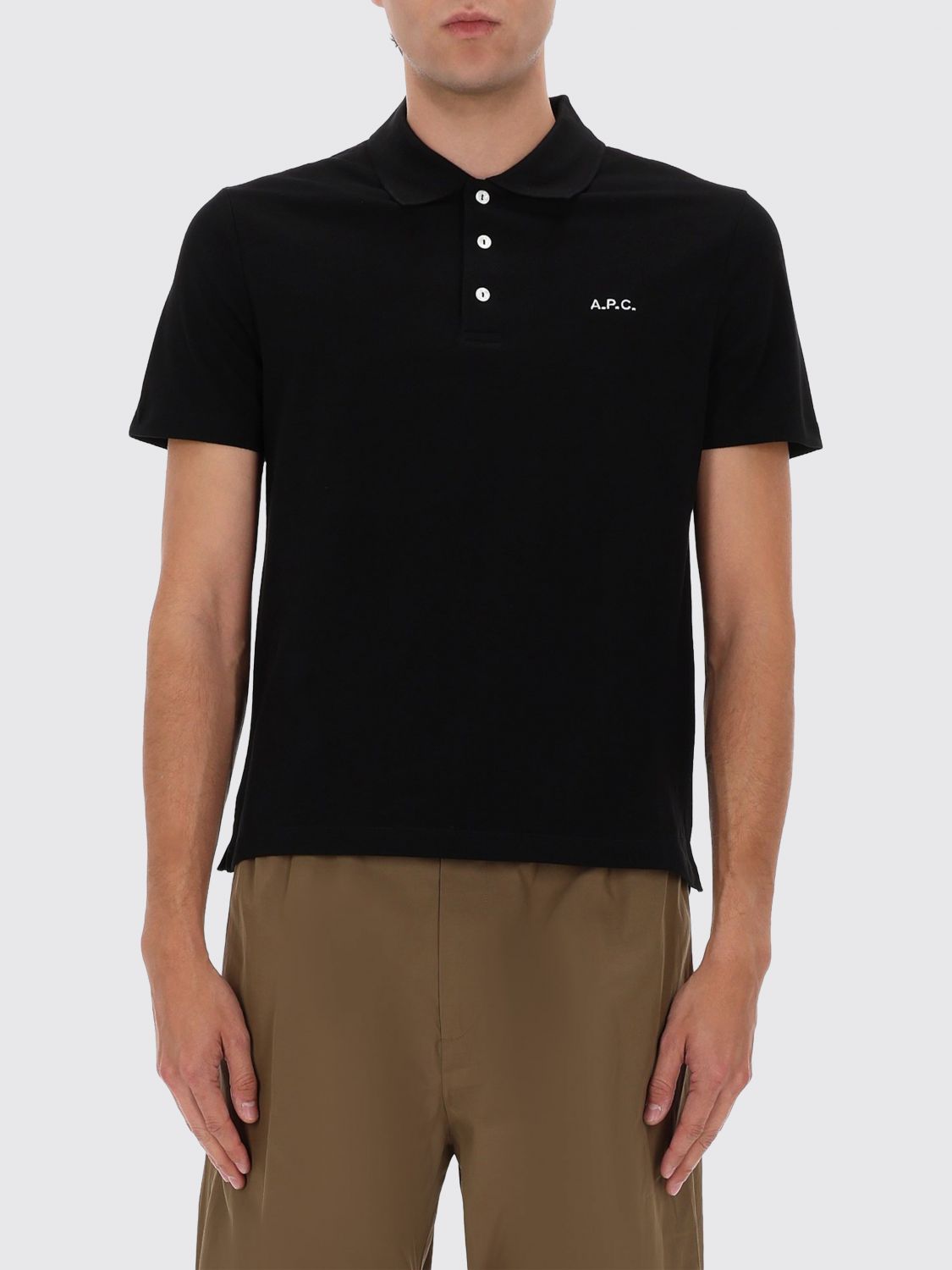 Polo Shirt A. P.C. Men color Black