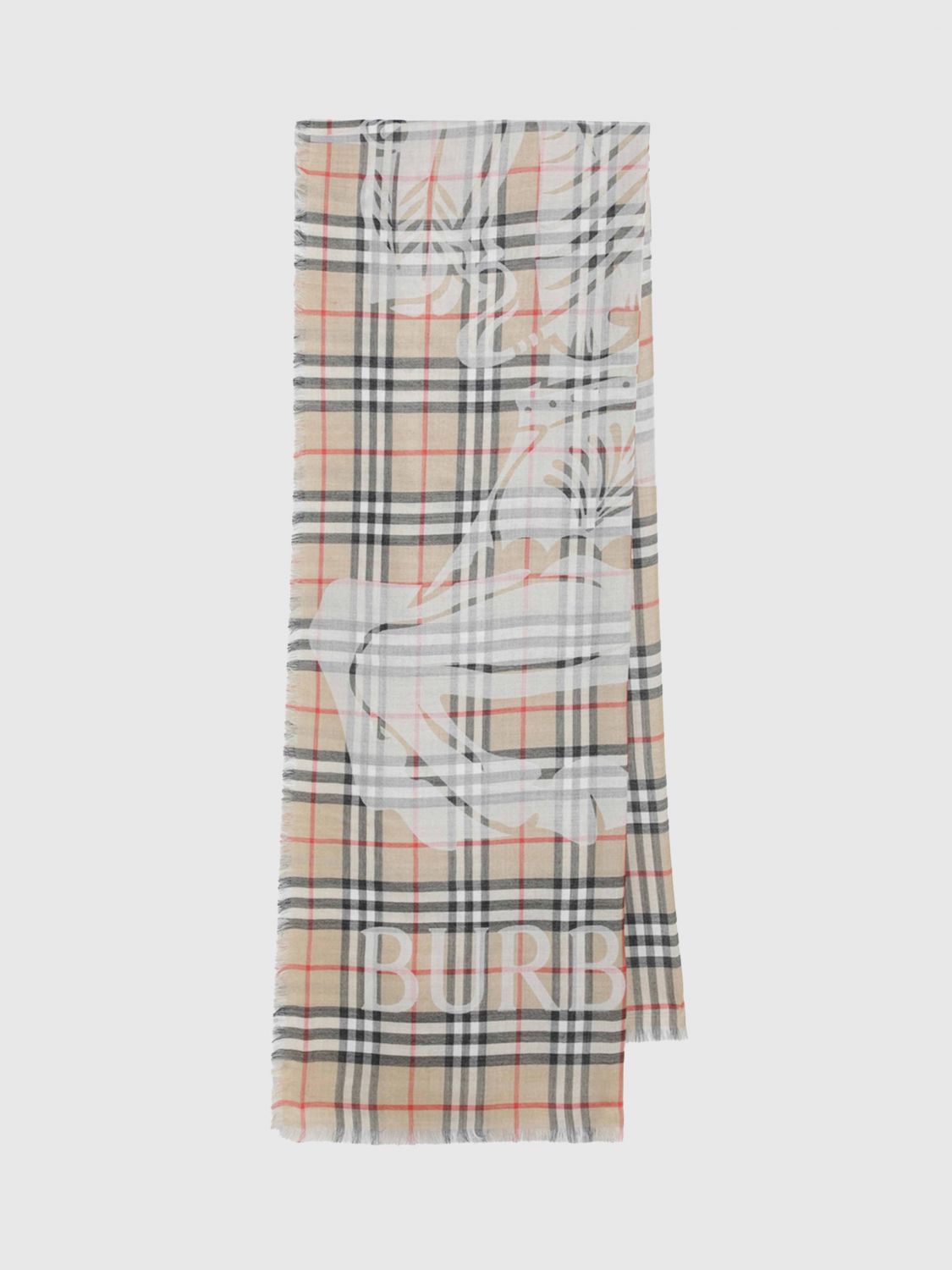 BURBERRY Scarf Men color Earth　バーバリー スカーフ メンズ カラー アース BURBERRY