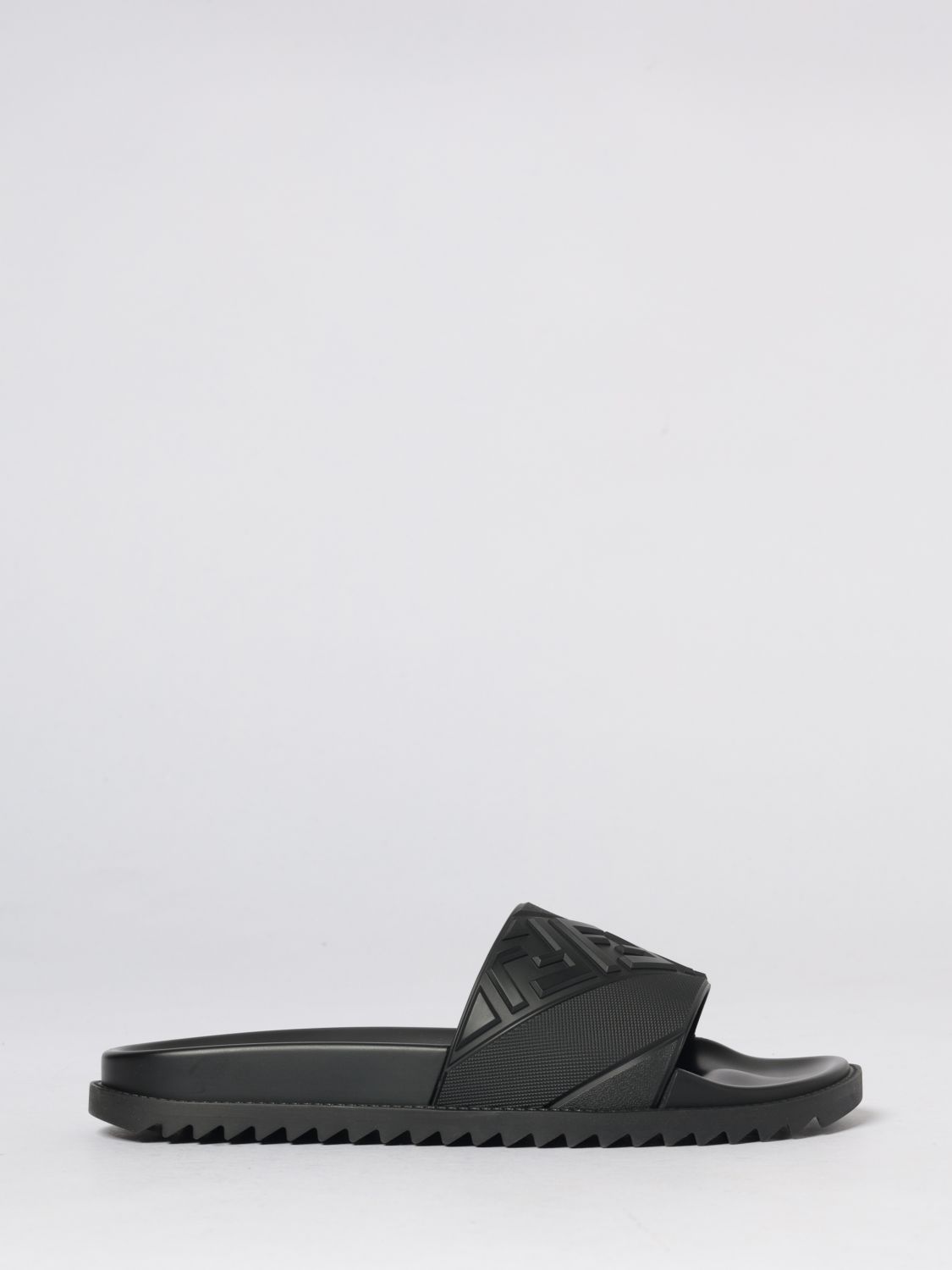 FENDI FENDI Sandals Men color Black　フェンディ サンダル メンズ カラー ブラック