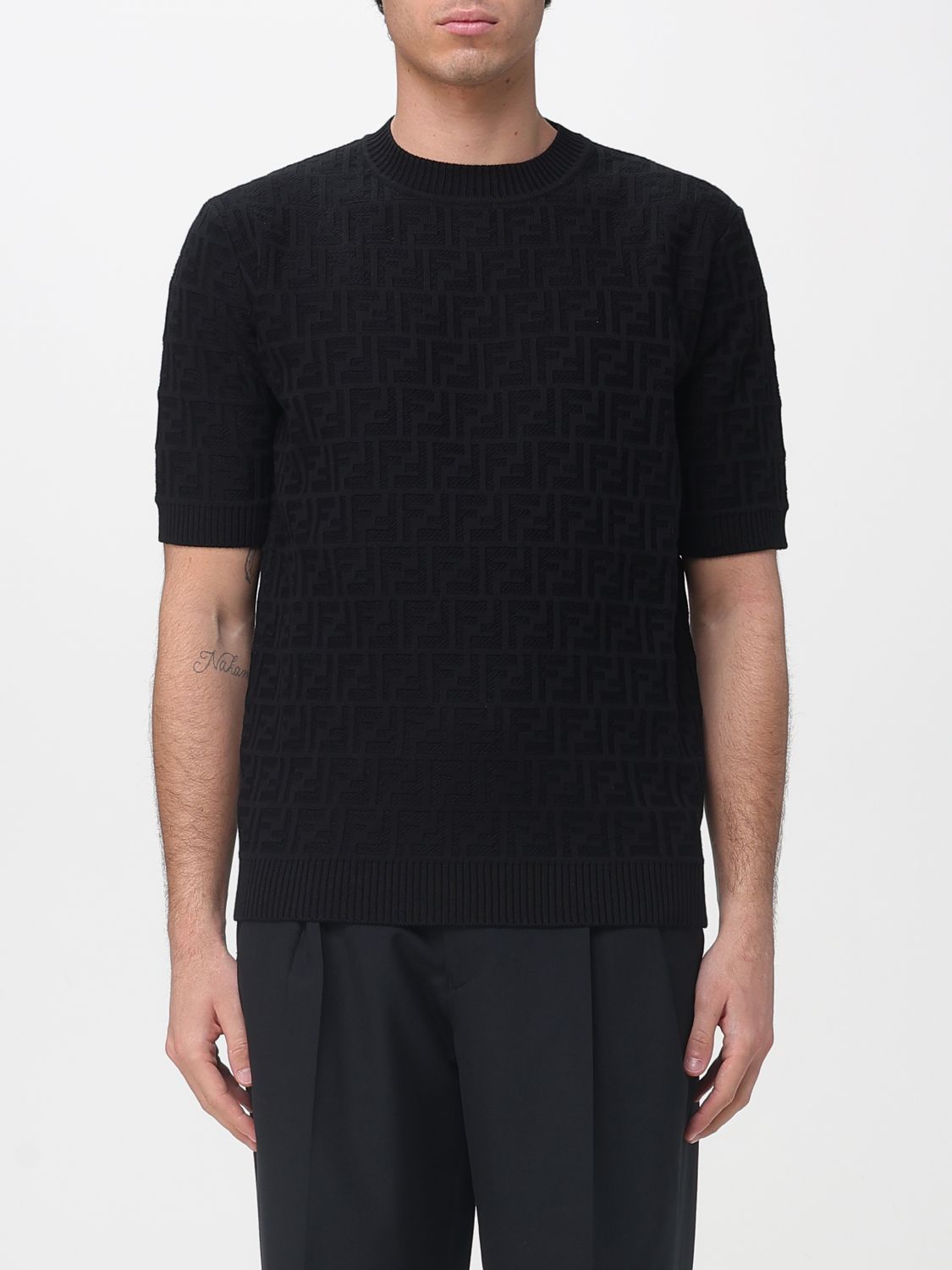 FENDI Pullover Herren Farbe Schwarz