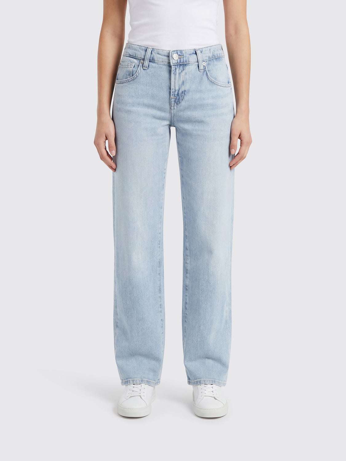 7 FOR ALL MANKIND Jeans Woman color Blue