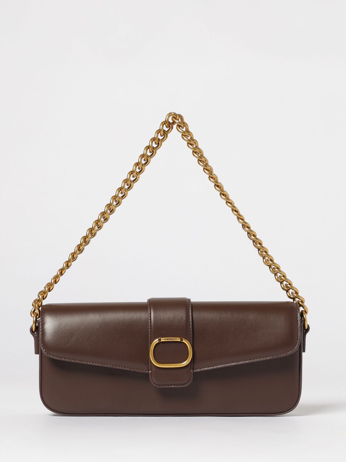 Twinset Shoulder Bag  Woman Color Brown