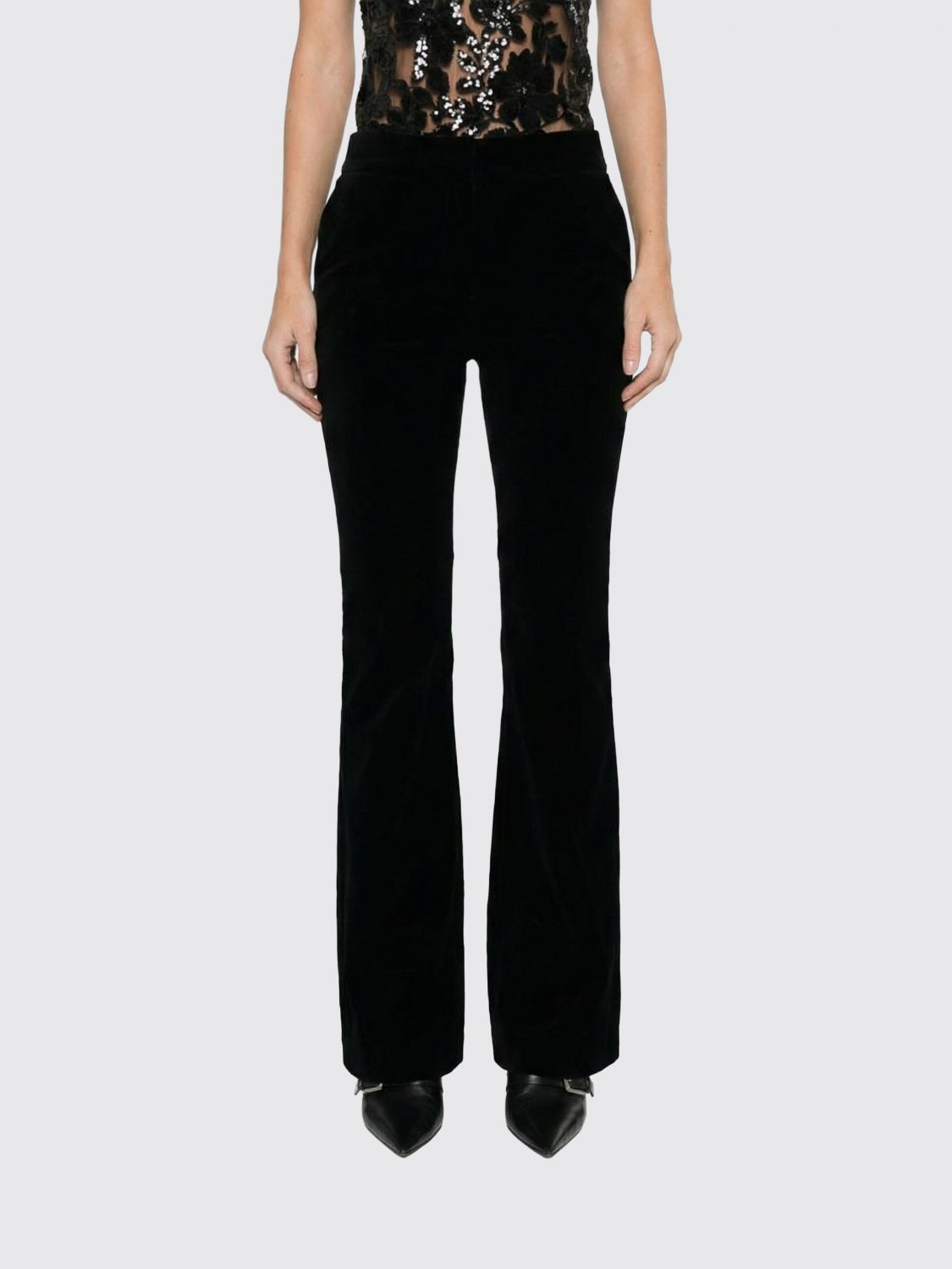 Golden Goose Damen Schwarz Pants Woman Color