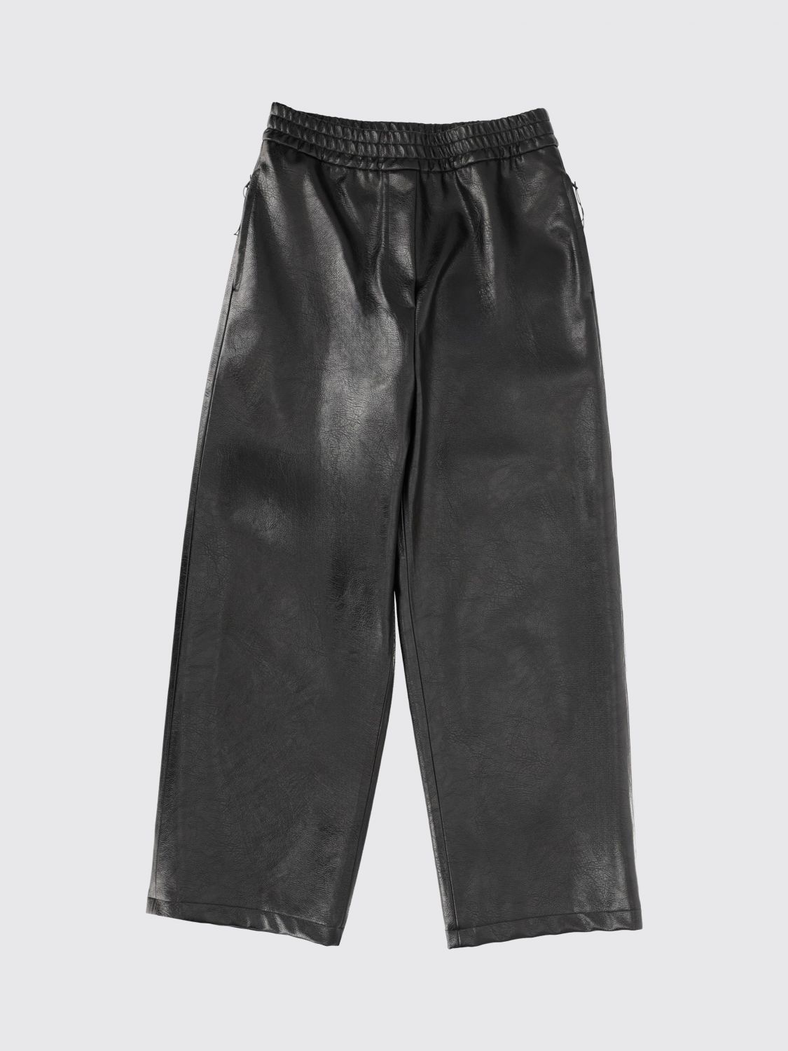 Msgm Jogger Pants In Black