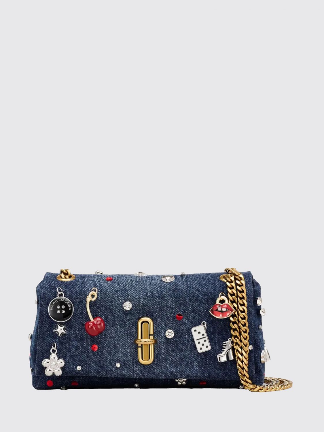 Marc Jacobs Shoulder Bag  Woman Color Denim In Blue