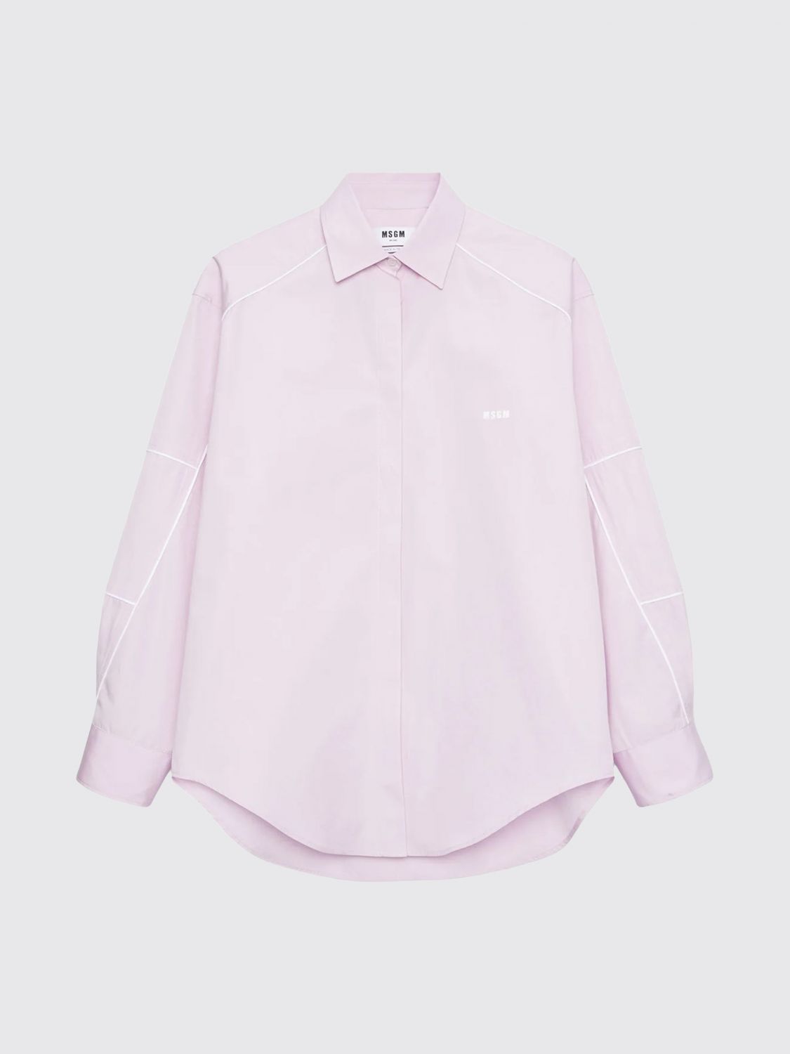 Msgm Shirt  Woman Color White In White