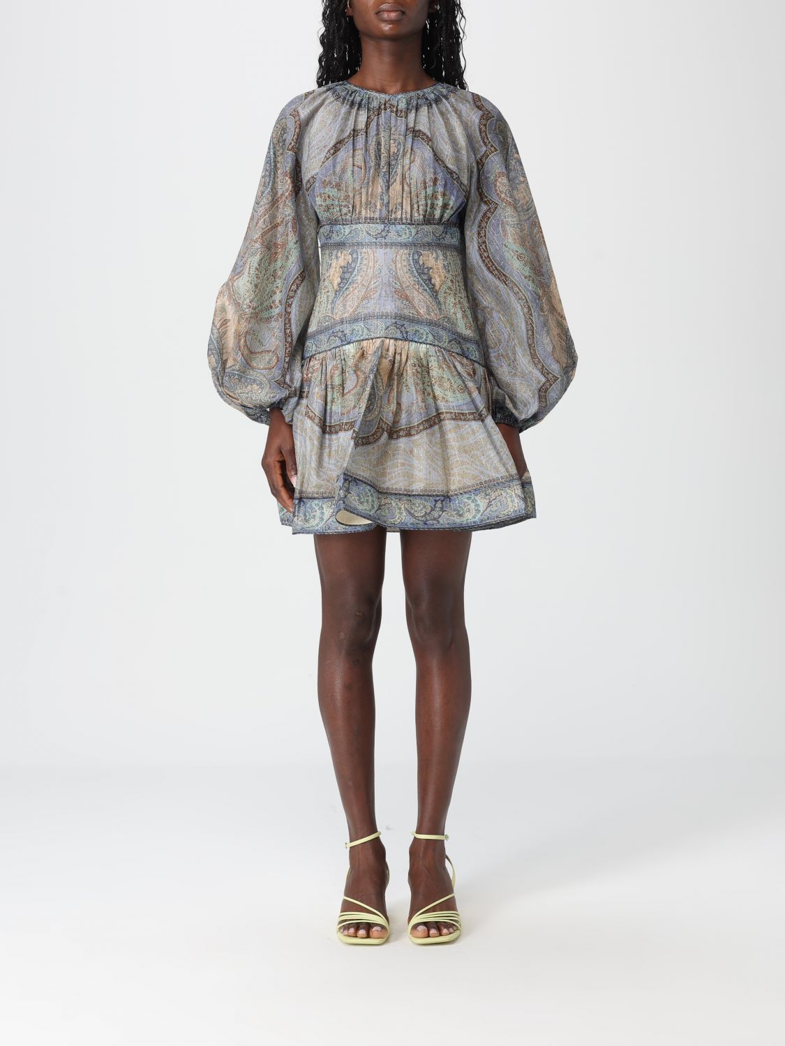 Dress ZIMMERMANN Woman color Blue