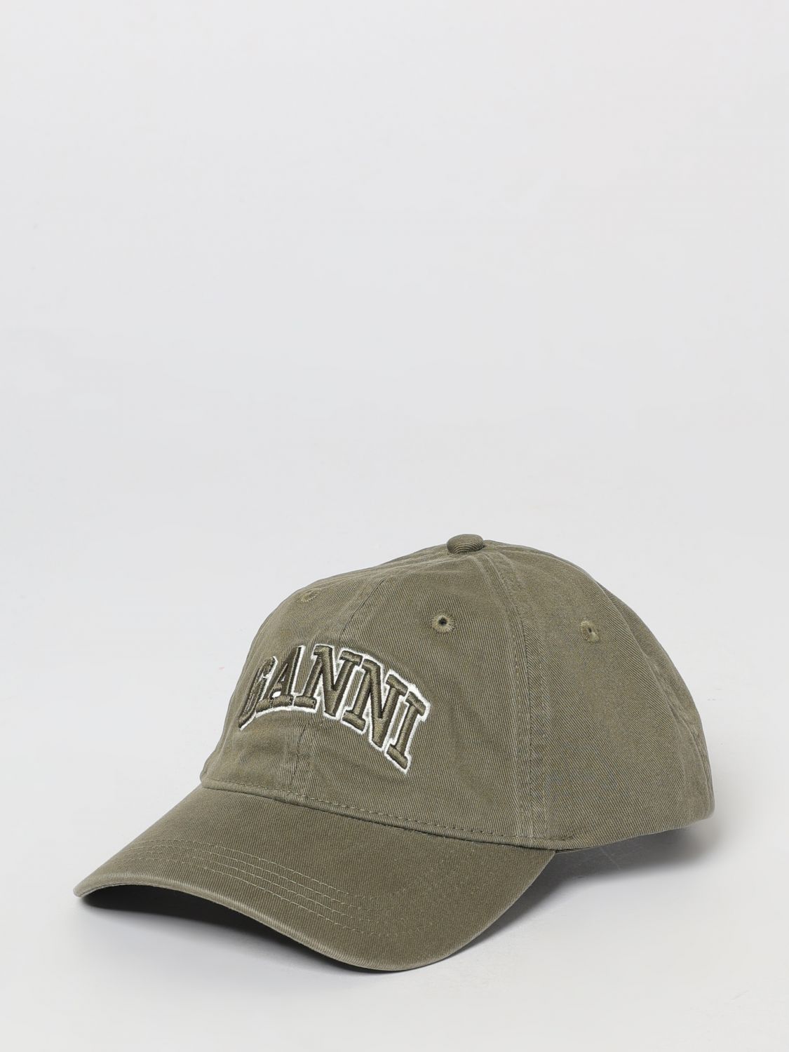 GANNI Hut Damen Farbe Grün
