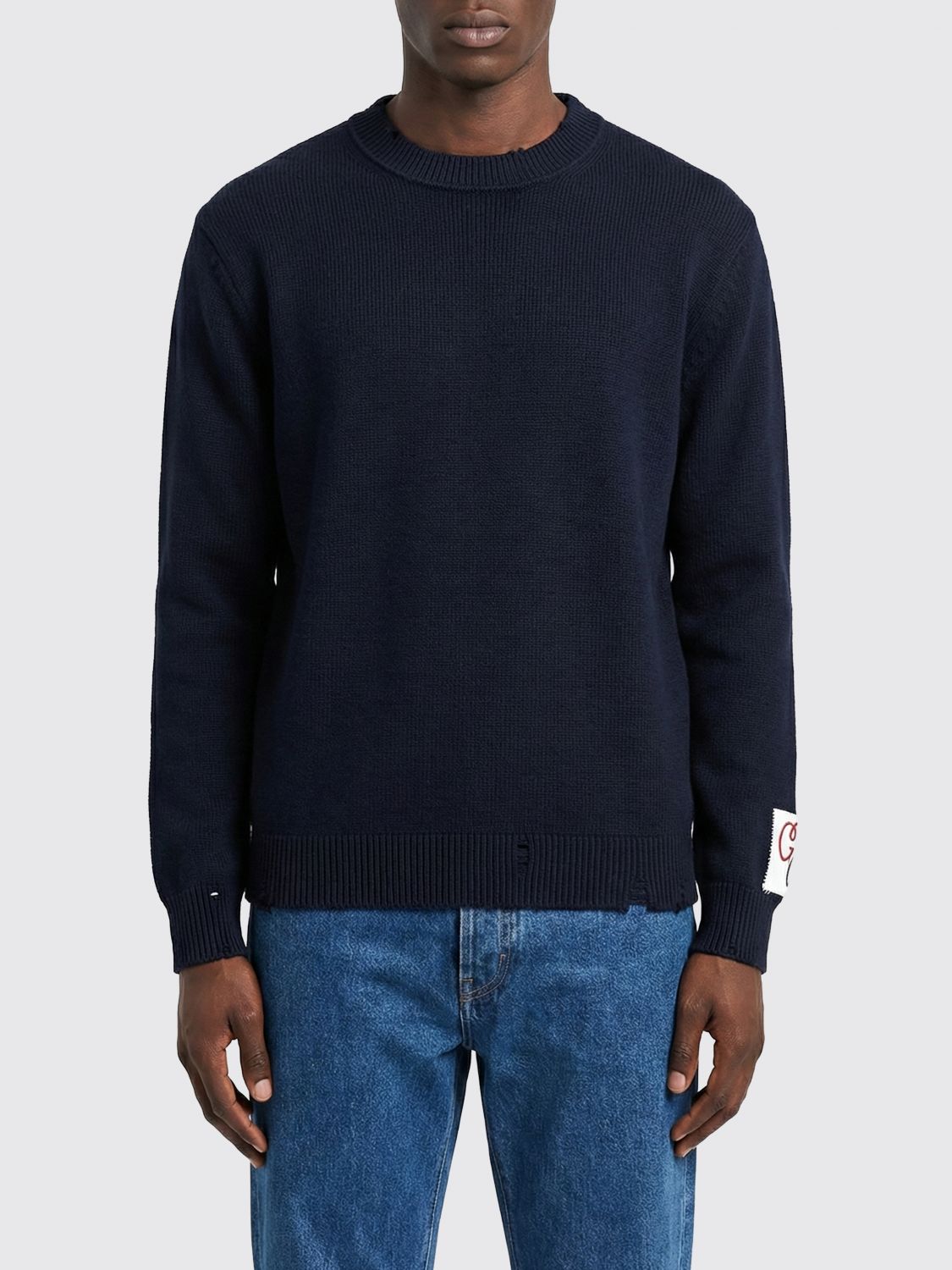 Golden Goose Herren Blau Sweater Men Color